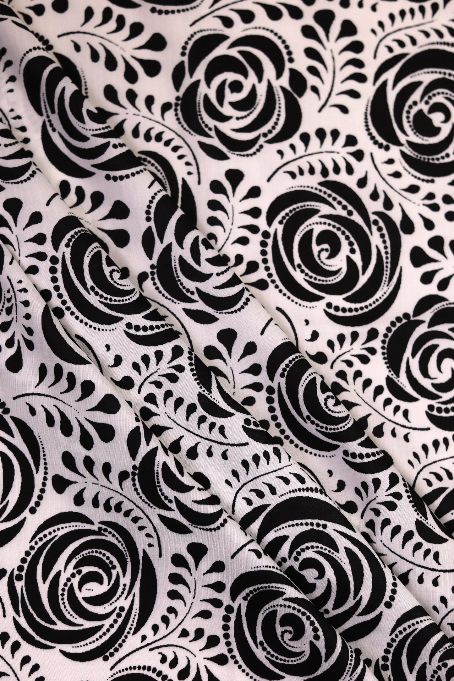 Midnight Rose Unstitched Fabric Combo