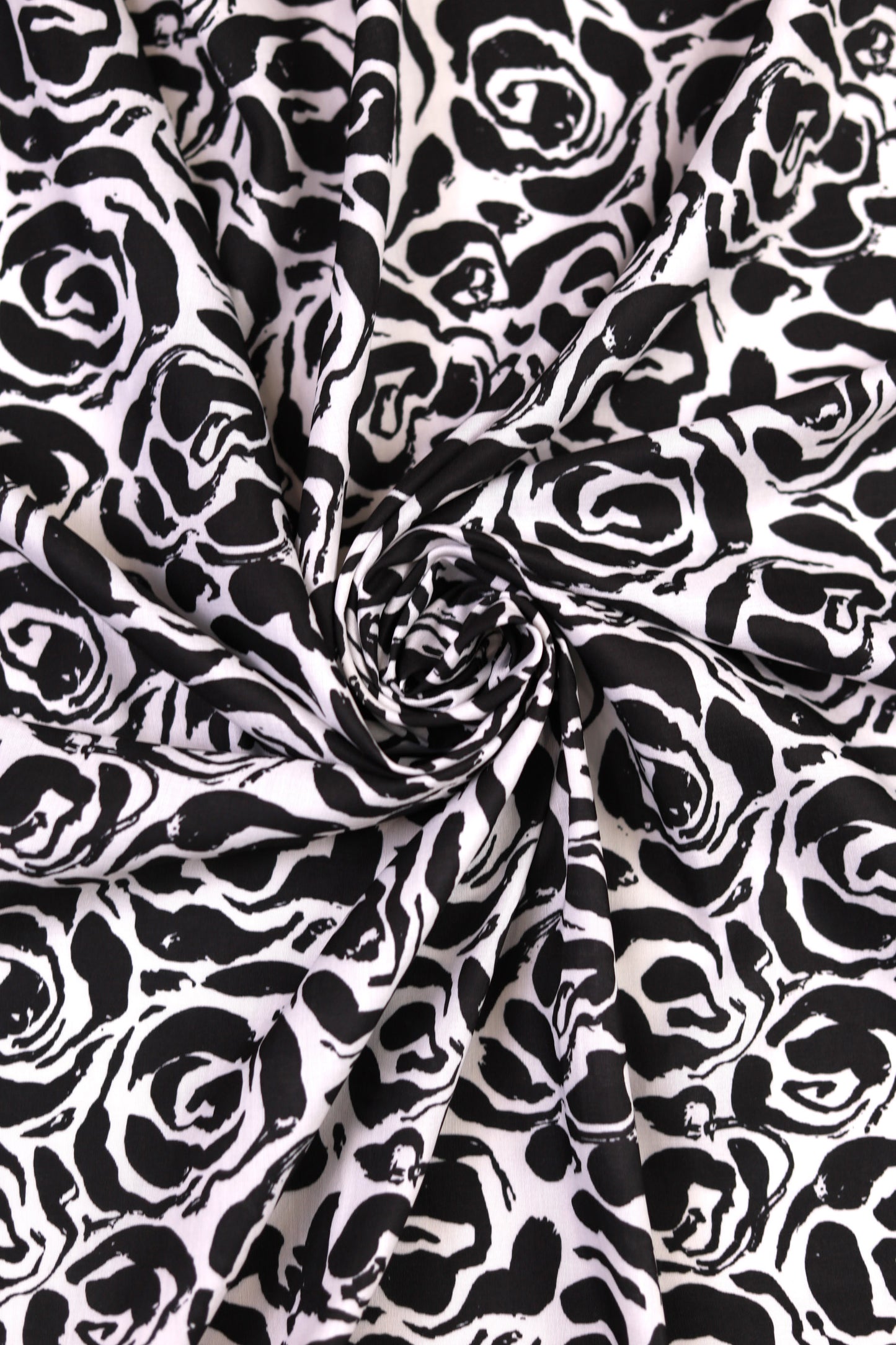 Noir Bloom Unstitched Fabric Combo