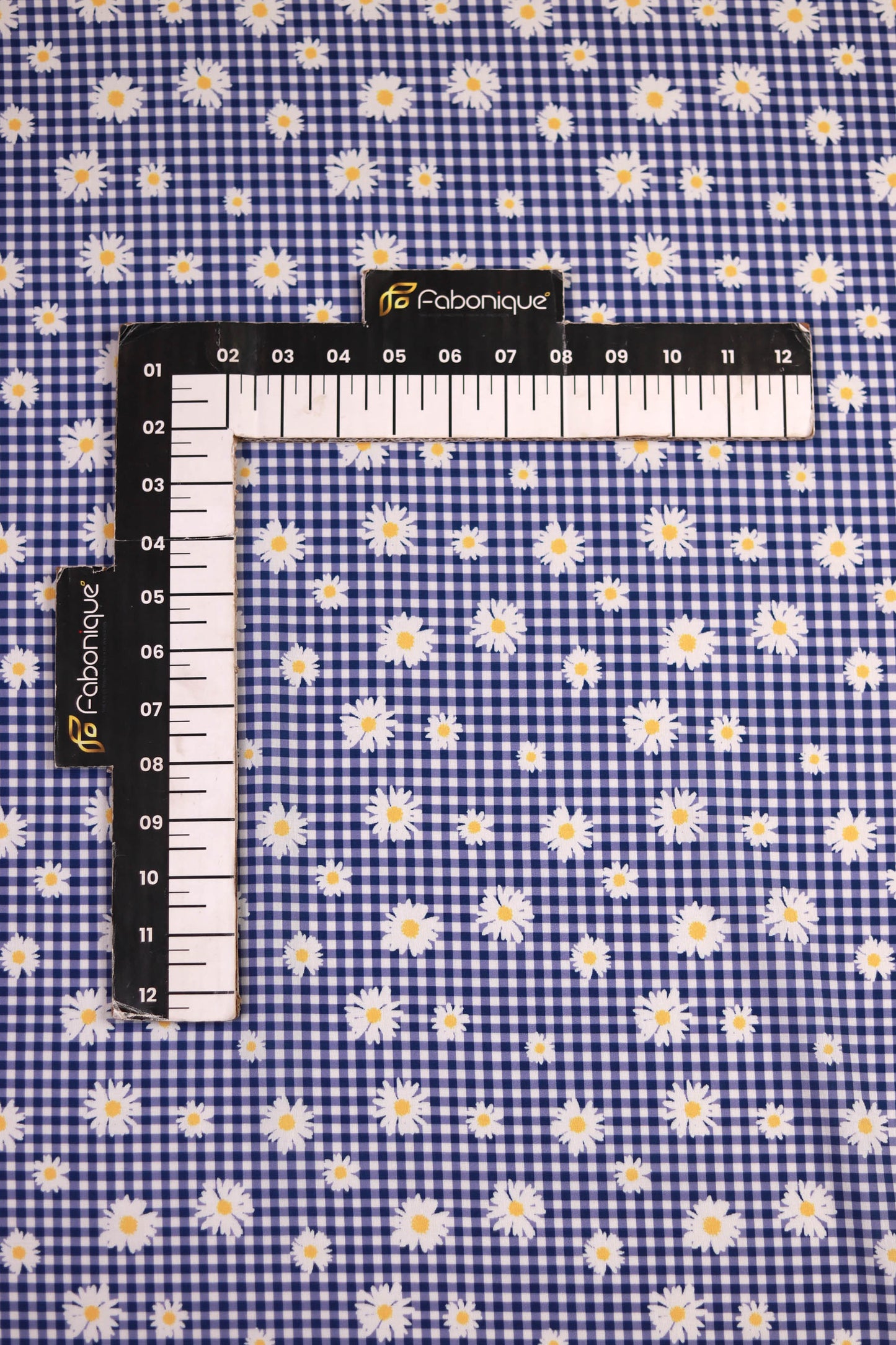 Summer Daisy Veil Muslin Printed Fabric