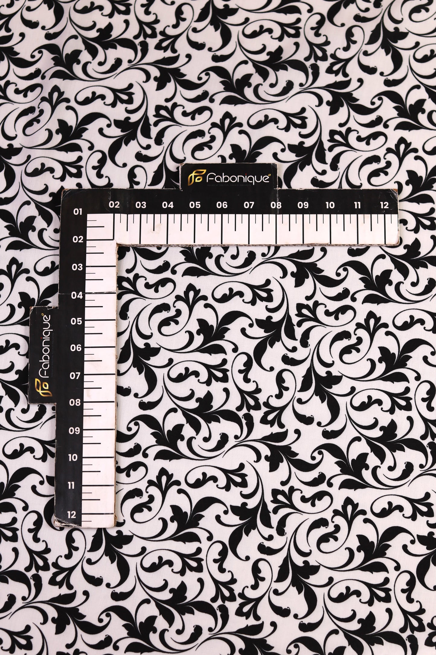 Noir Elegance Unstitched Fabric Combo