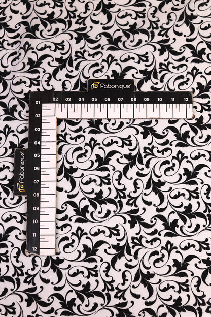 Noir Elegance Unstitched Fabric Combo