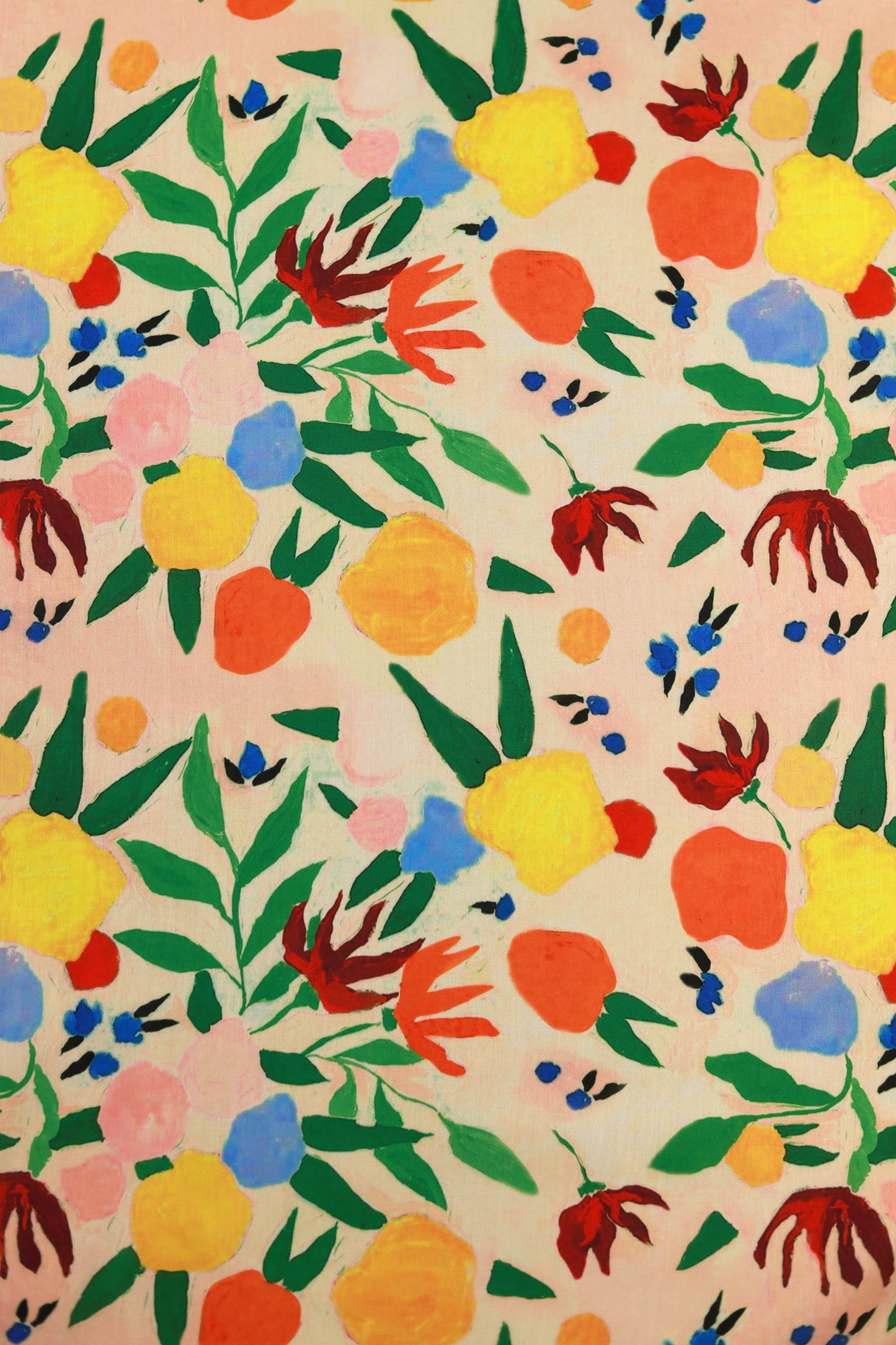 Meadow Melody Muslin Printed Fabric