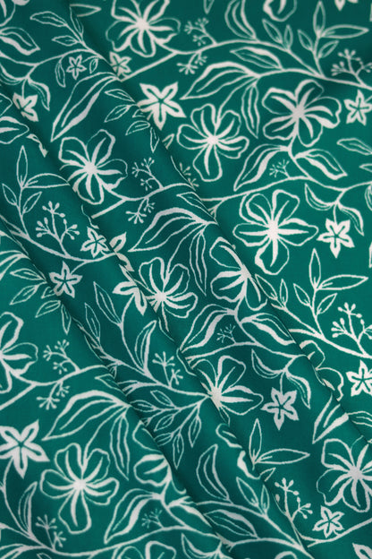 Emerald Garden Unstitched Fabric Combo