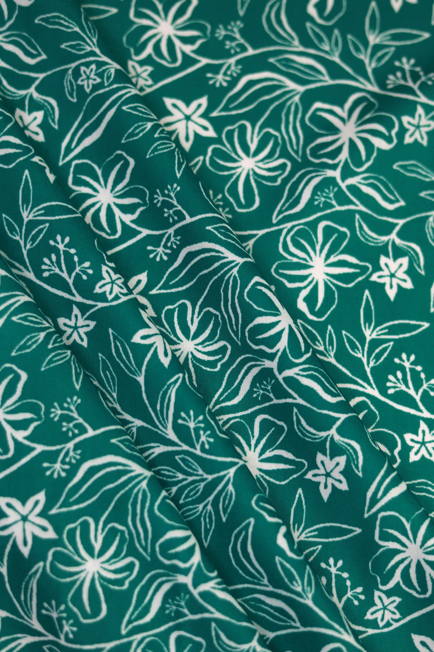 Botanic Serenity Muslin Printed Fabric