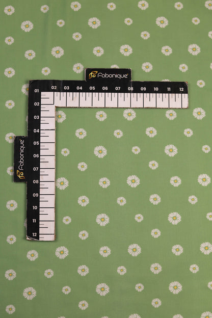 Daisy Veil Muslin Printed Fabric