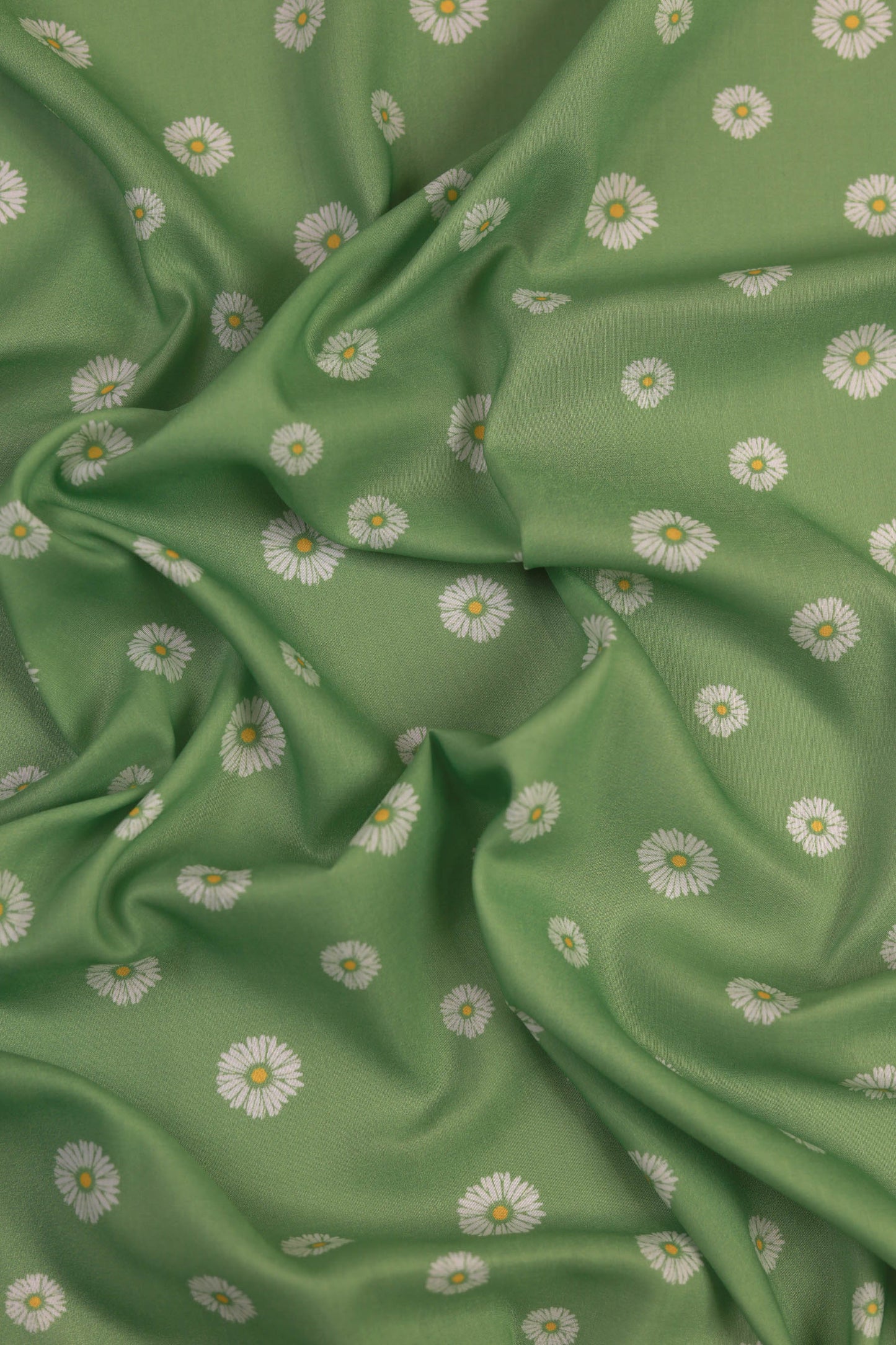 Daisy Veil Muslin Printed Fabric