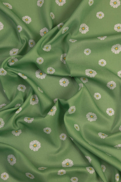 Daisy Veil Muslin Printed Fabric