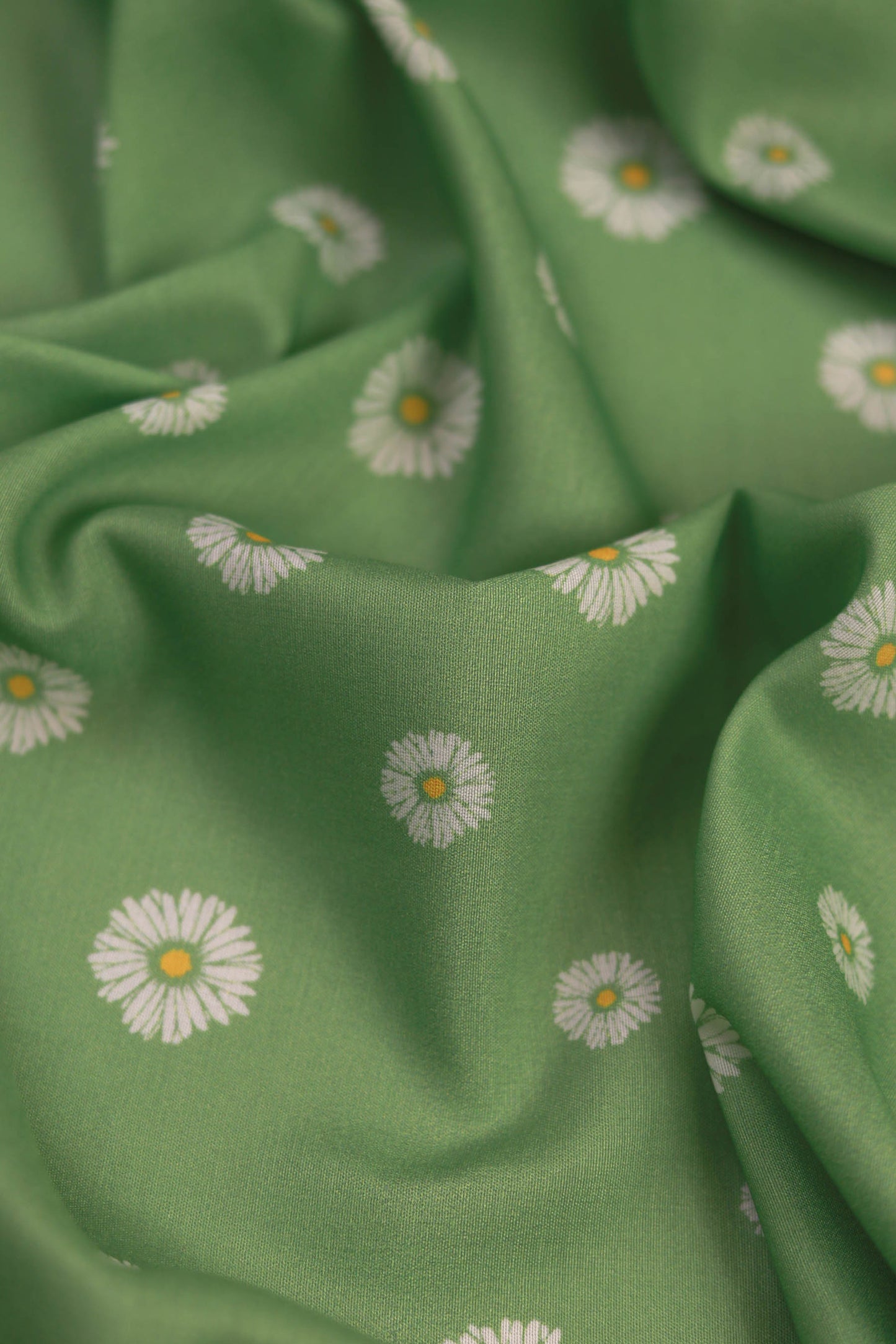 Daisy Veil Muslin Printed Fabric