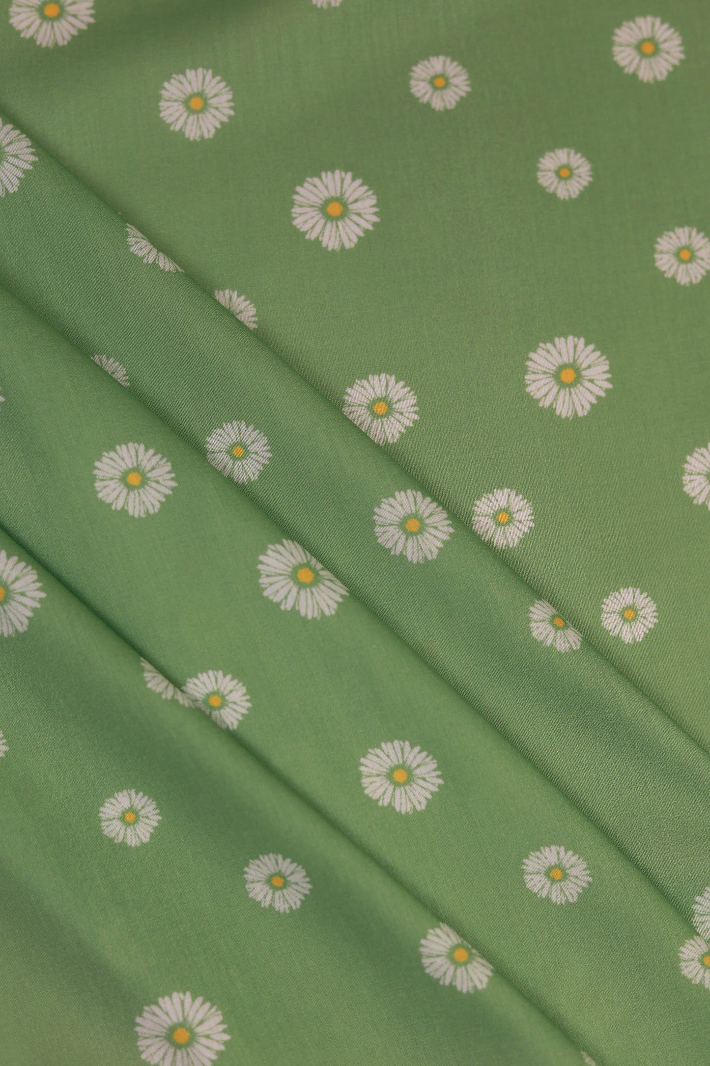 Daisy Veil Muslin Printed Fabric