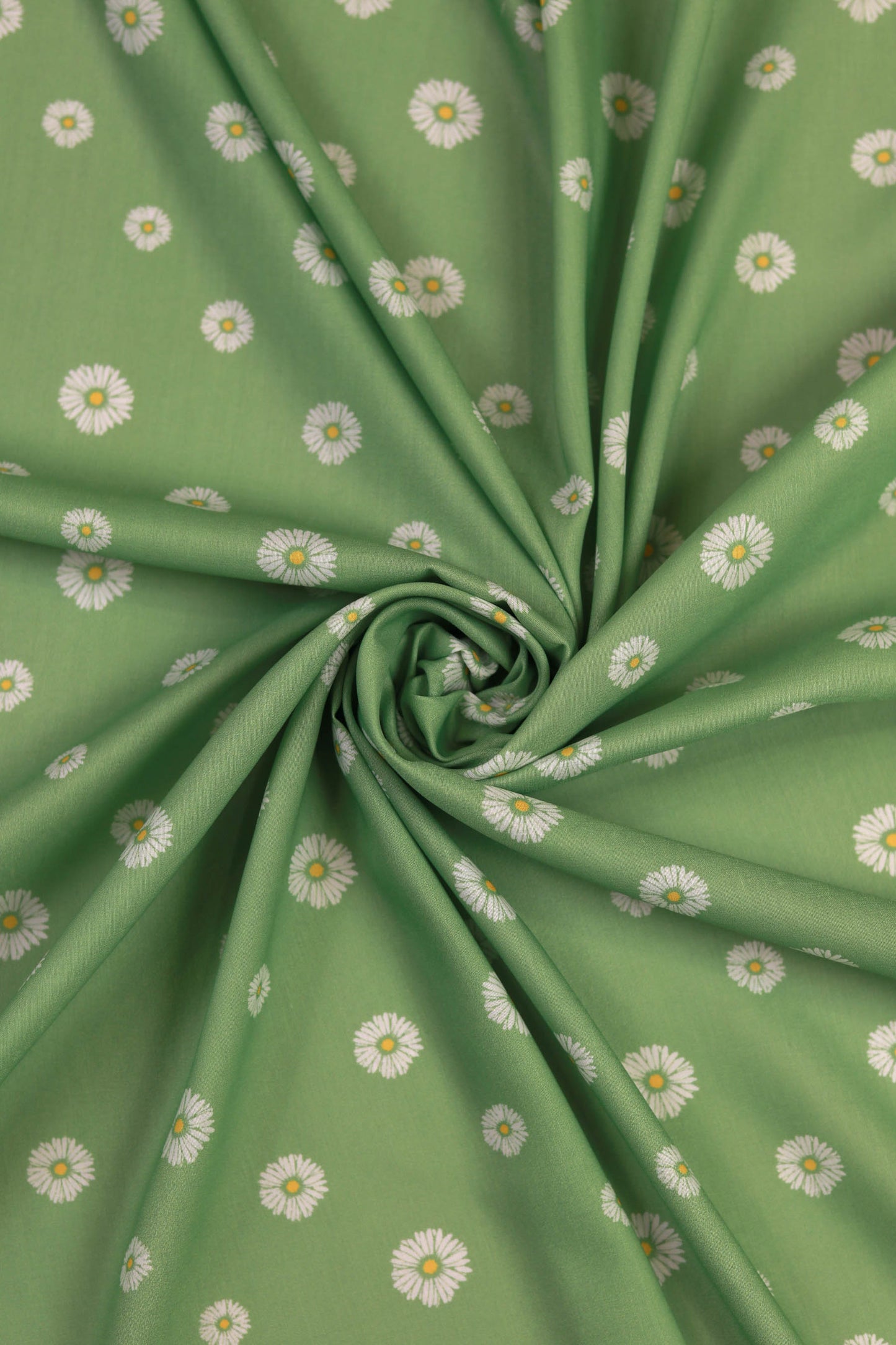 Daisy Veil Muslin Printed Fabric