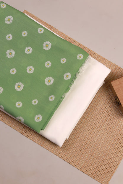 Meadow Daisy Unstitched Fabric Combo