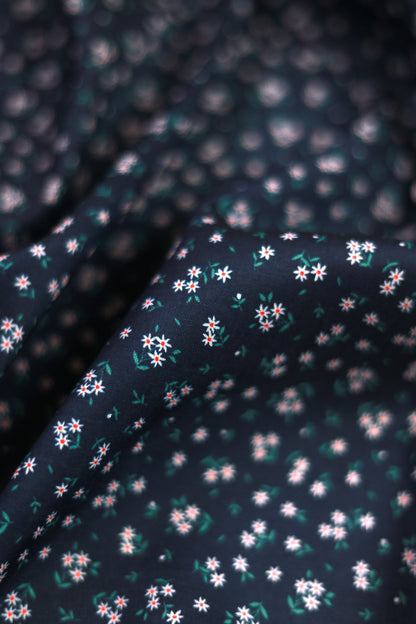 Midnight Bloom Unstitched Fabric Combo