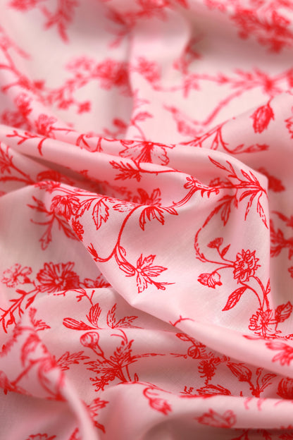 Blush Elegance Unstitched Fabric Combo