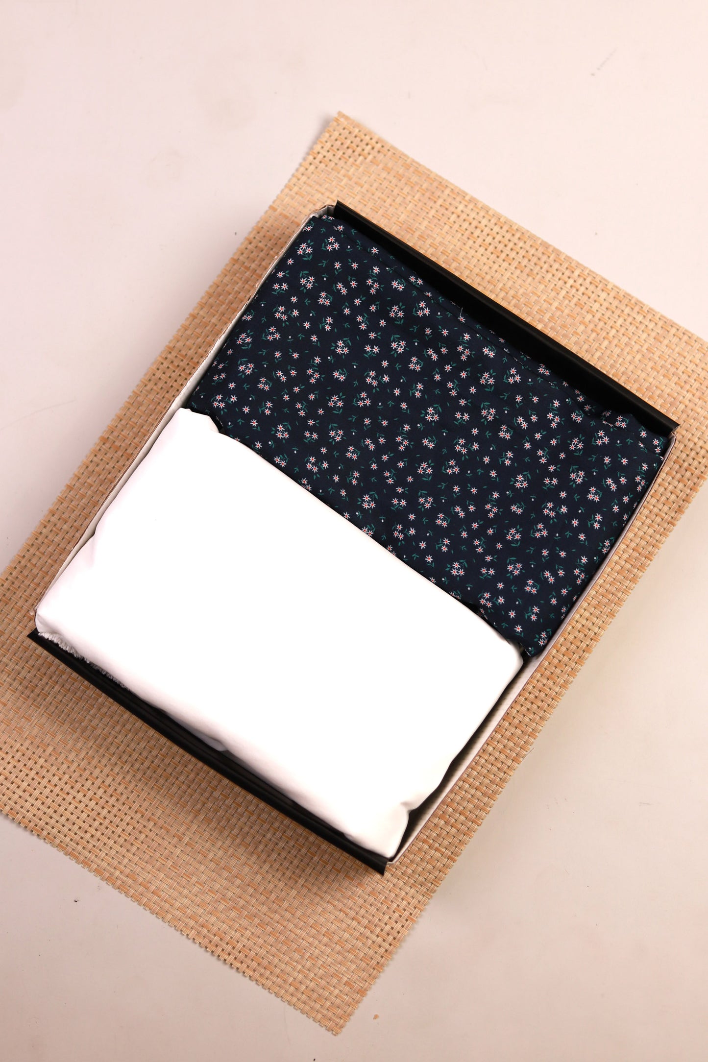 Midnight Bloom Unstitched Fabric Combo