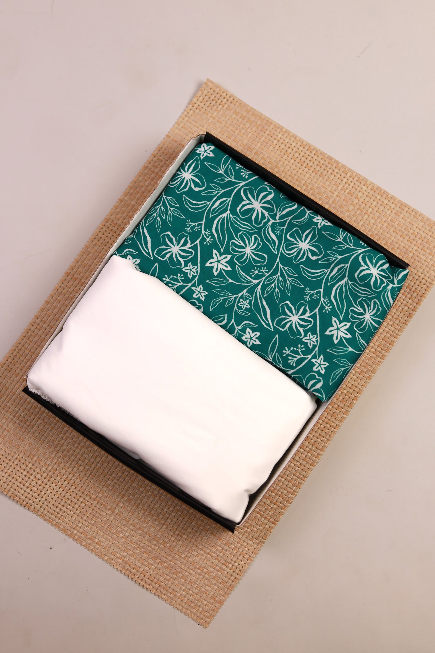 Emerald Garden Unstitched Fabric Combo