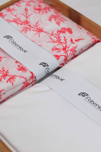 Blush Elegance Unstitched Fabric Combo