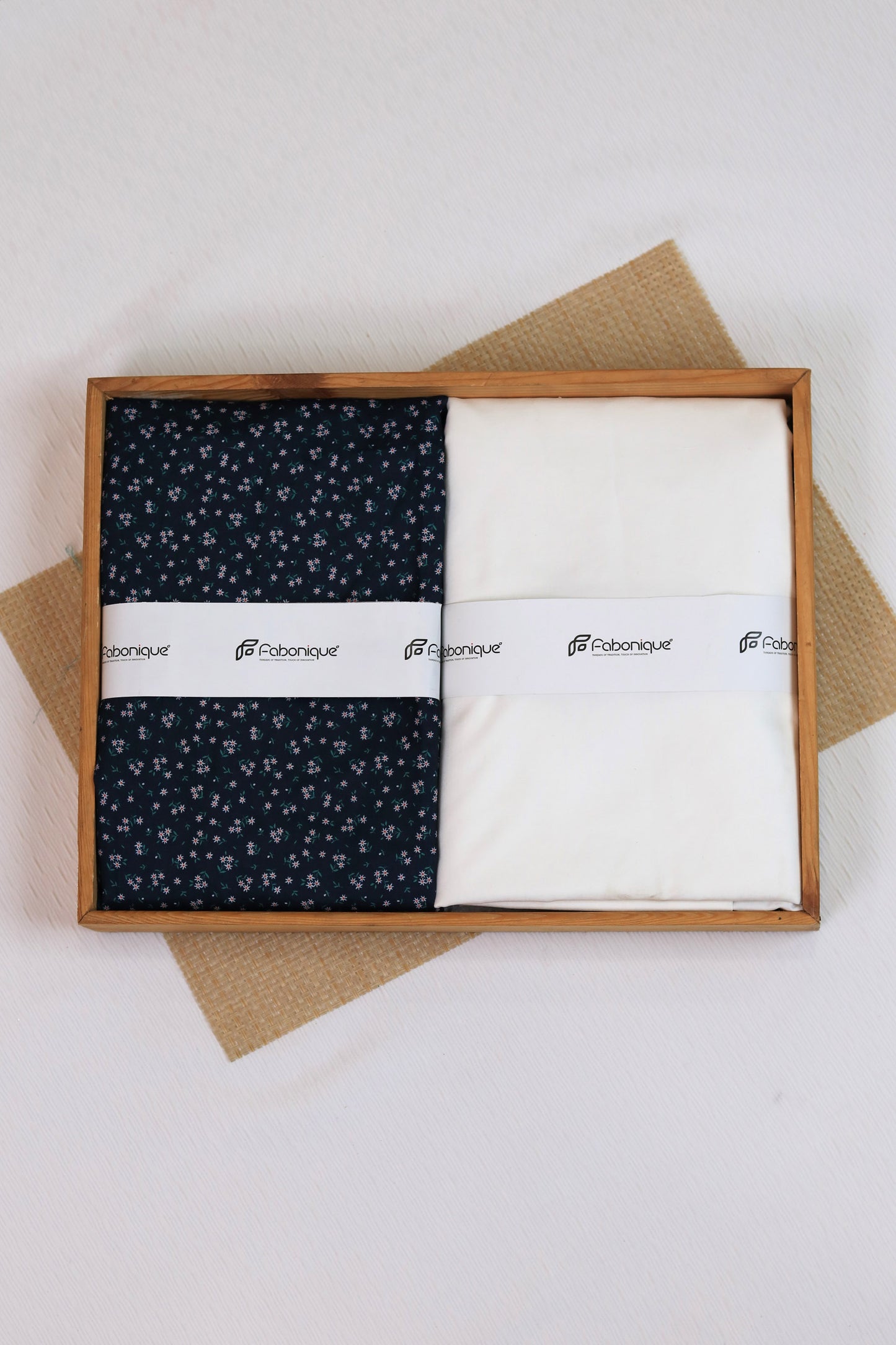 Midnight Bloom Unstitched Fabric Combo