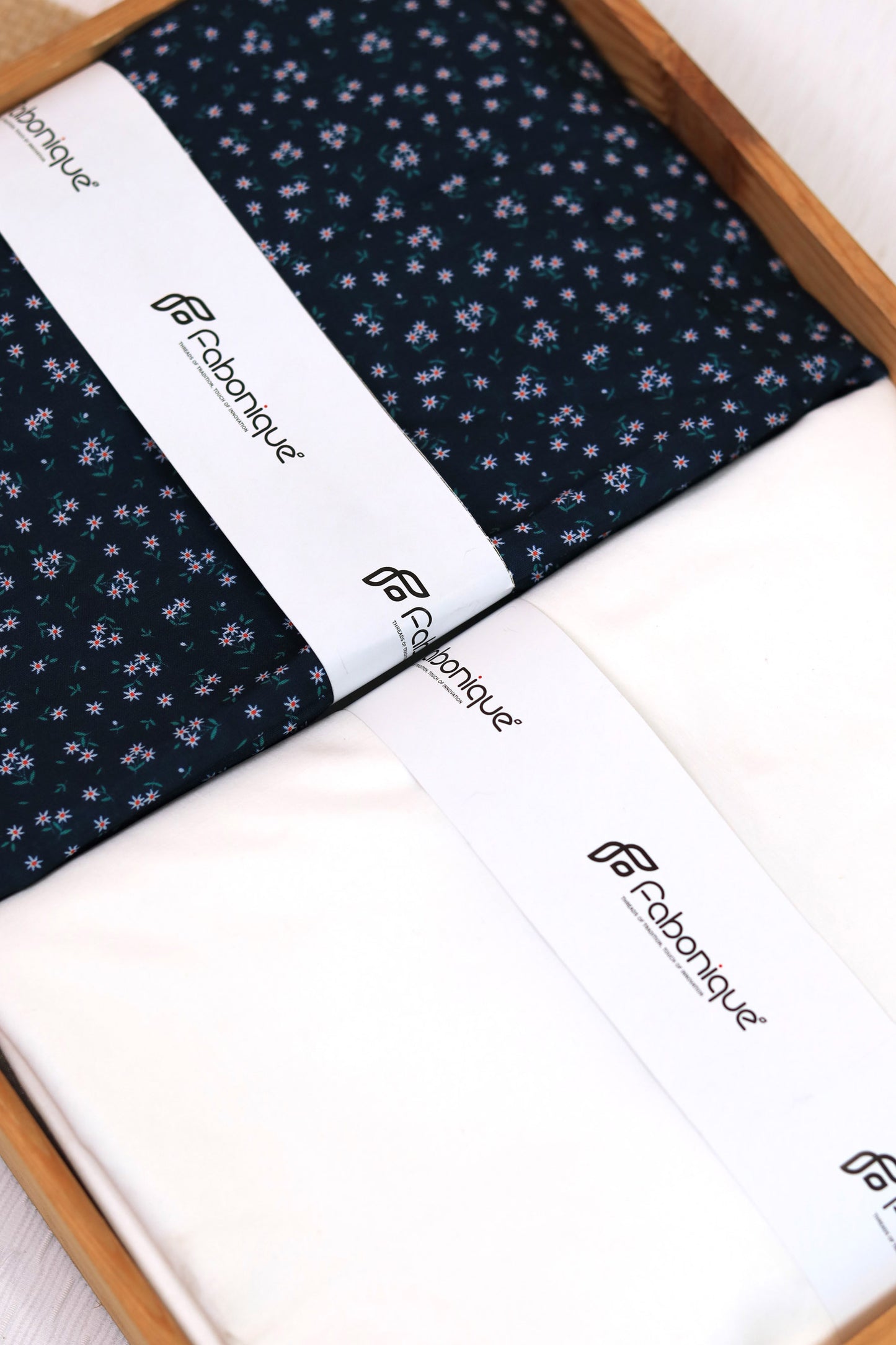 Midnight Bloom Unstitched Fabric Combo