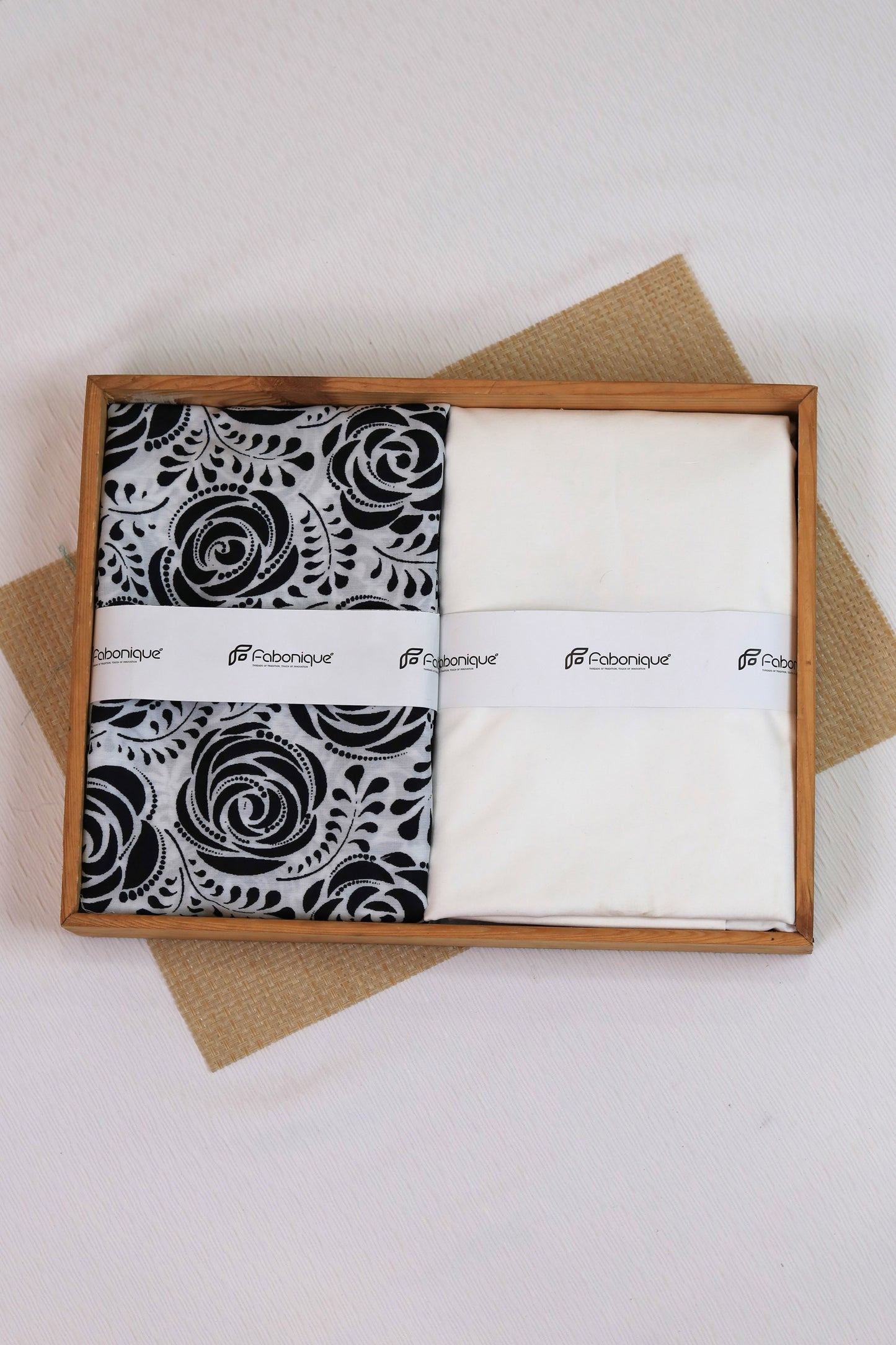 Midnight Rose Unstitched Fabric Combo