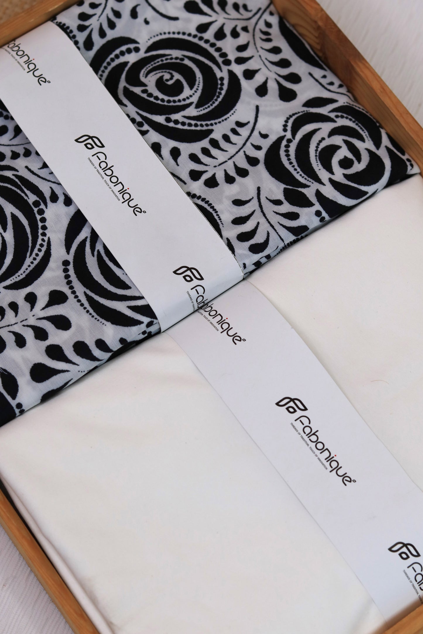 Midnight Rose Unstitched Fabric Combo