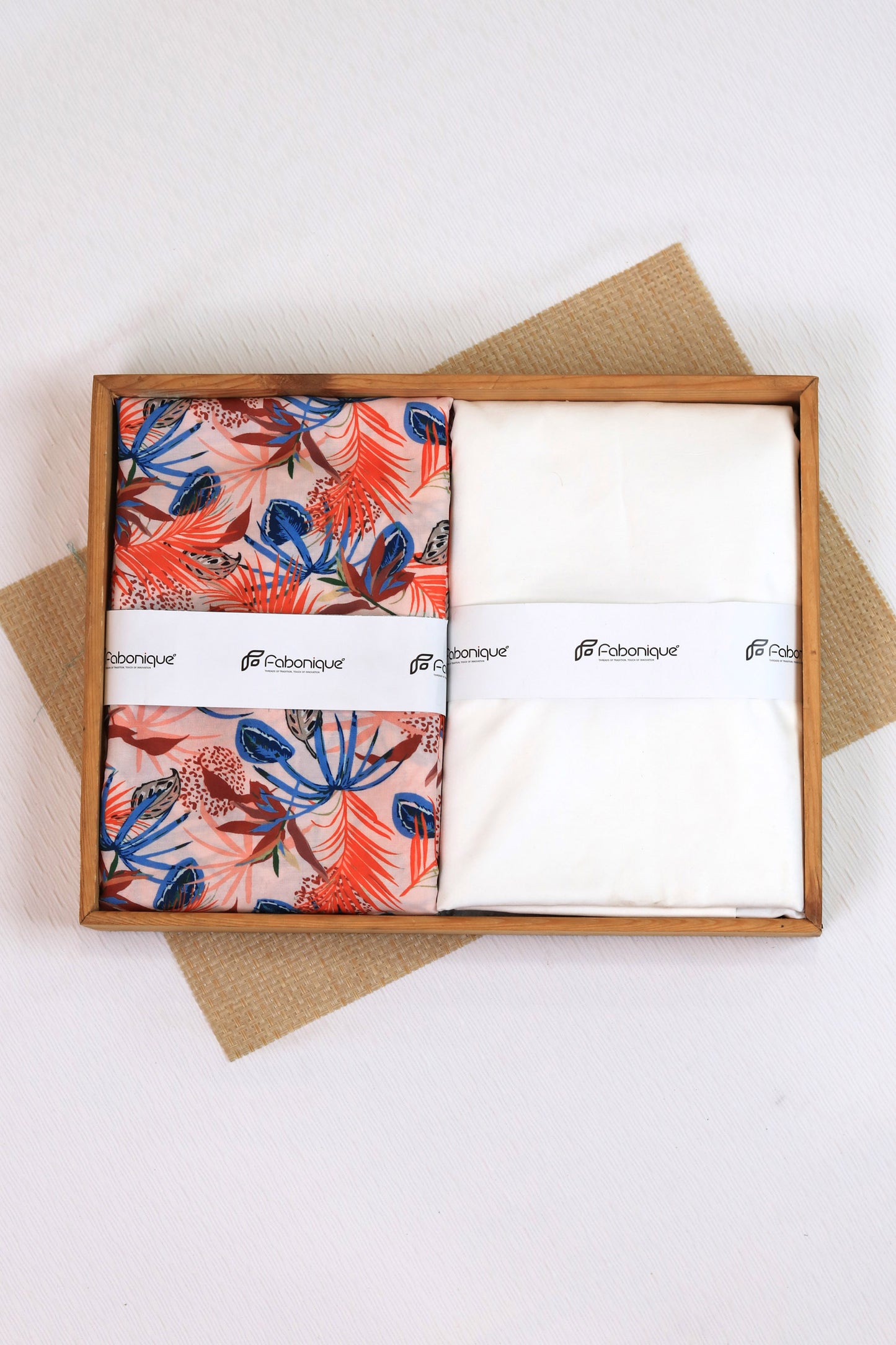 Autumn Tropics Unstitched Fabric Combo
