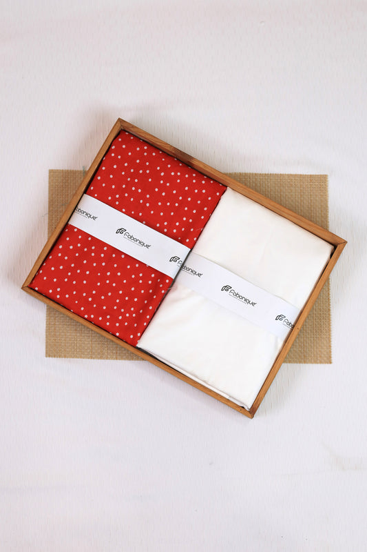 Classic Polka Unstitched Fabric Combo