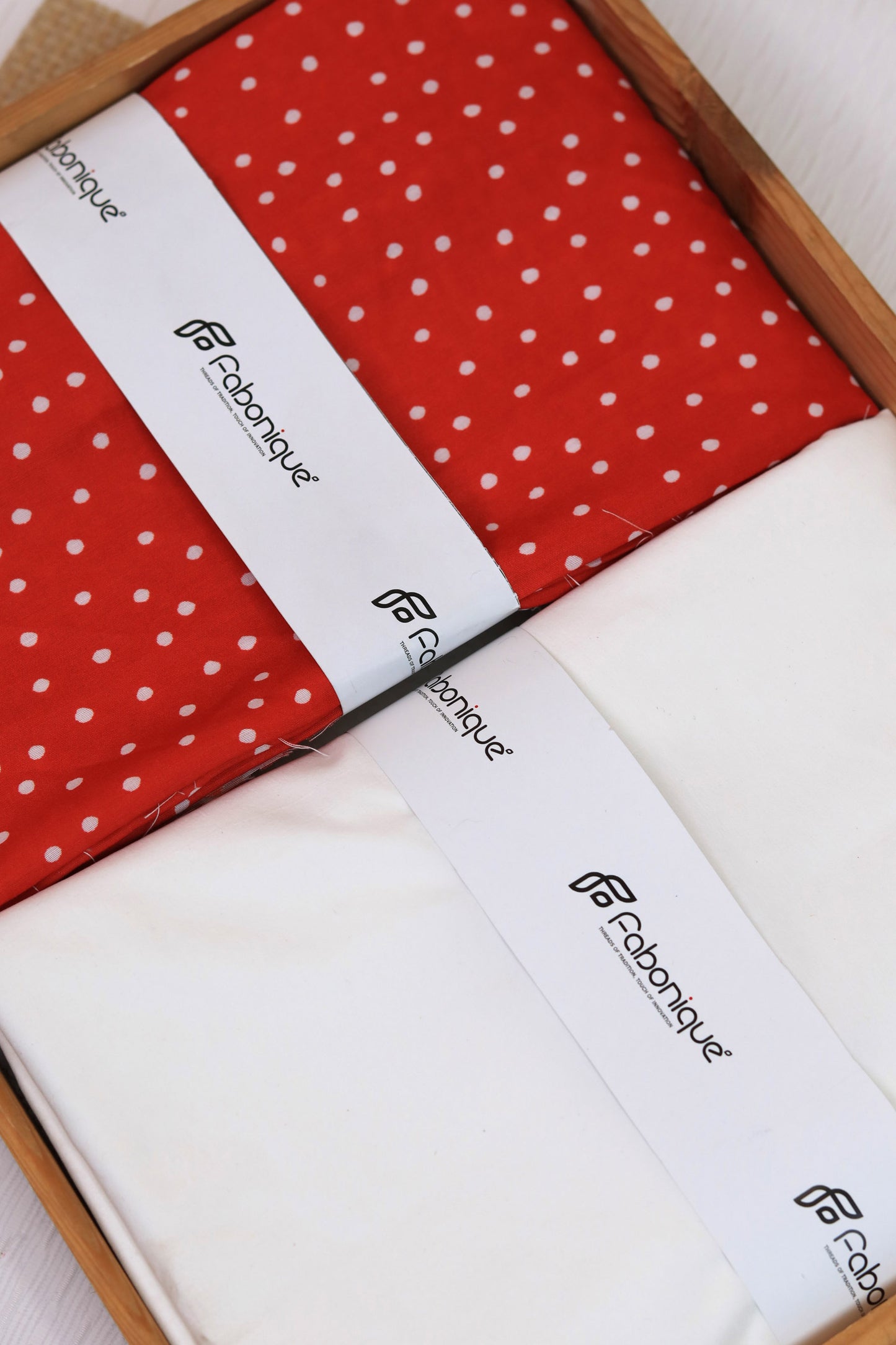 Classic Polka Unstitched Fabric Combo