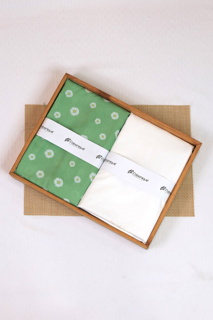 Meadow Daisy Unstitched Fabric Combo
