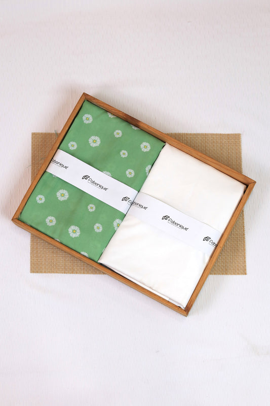 Meadow Daisy Unstitched Fabric Combo