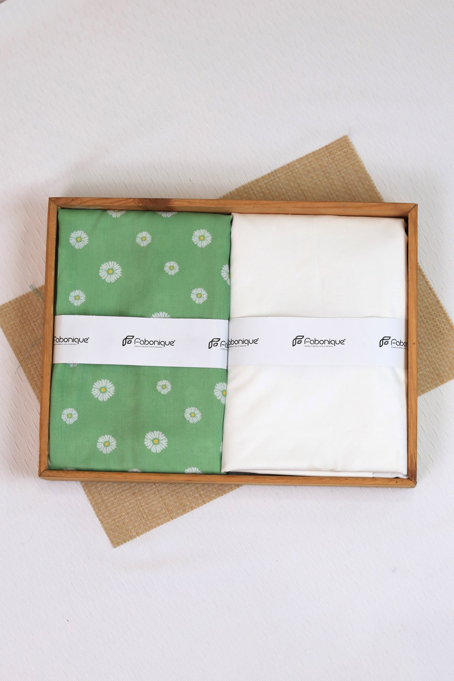 Meadow Daisy Unstitched Fabric Combo
