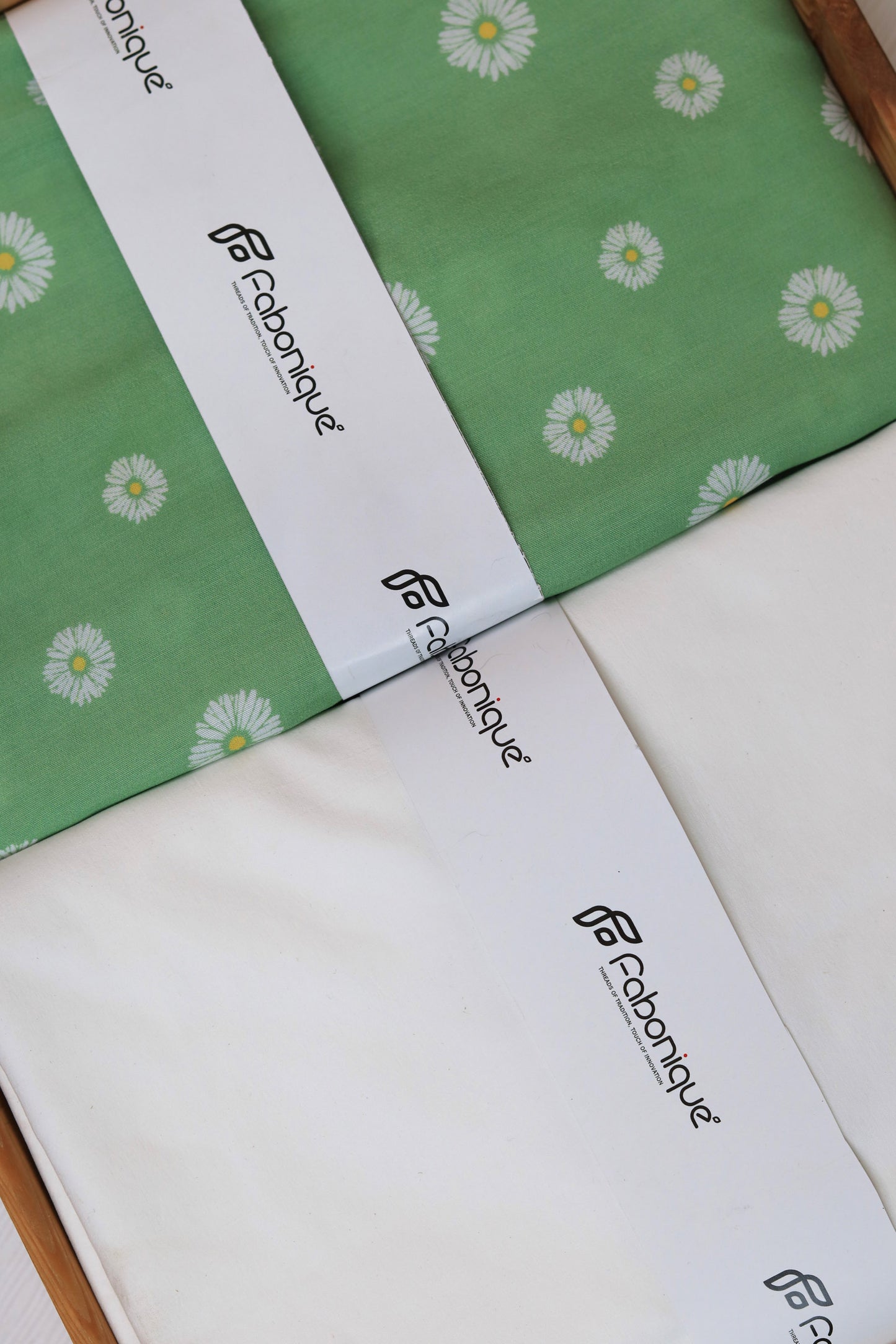 Meadow Daisy Unstitched Fabric Combo