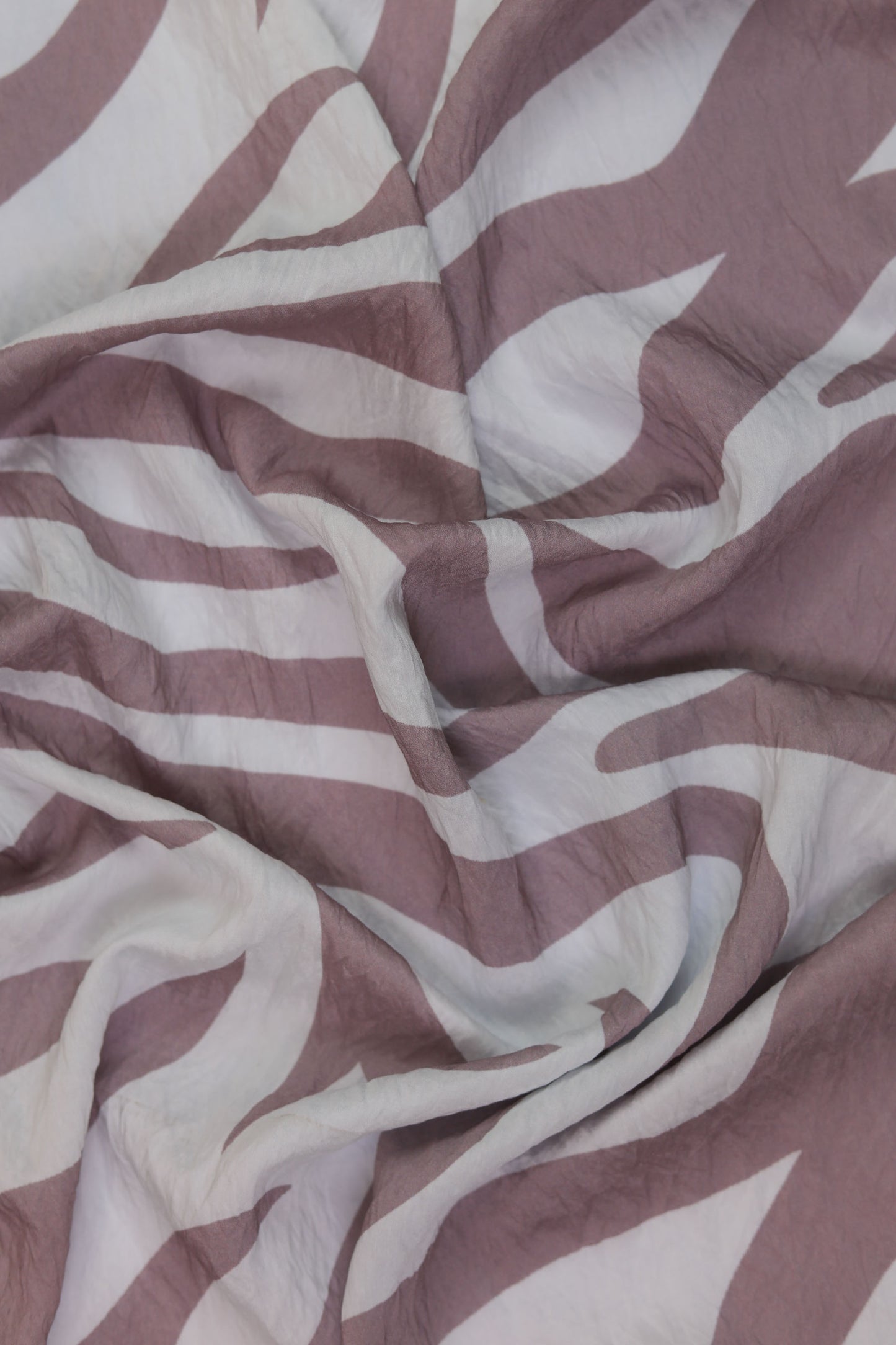 Amethyst Flow Zebra Viscose Nylon Fabric