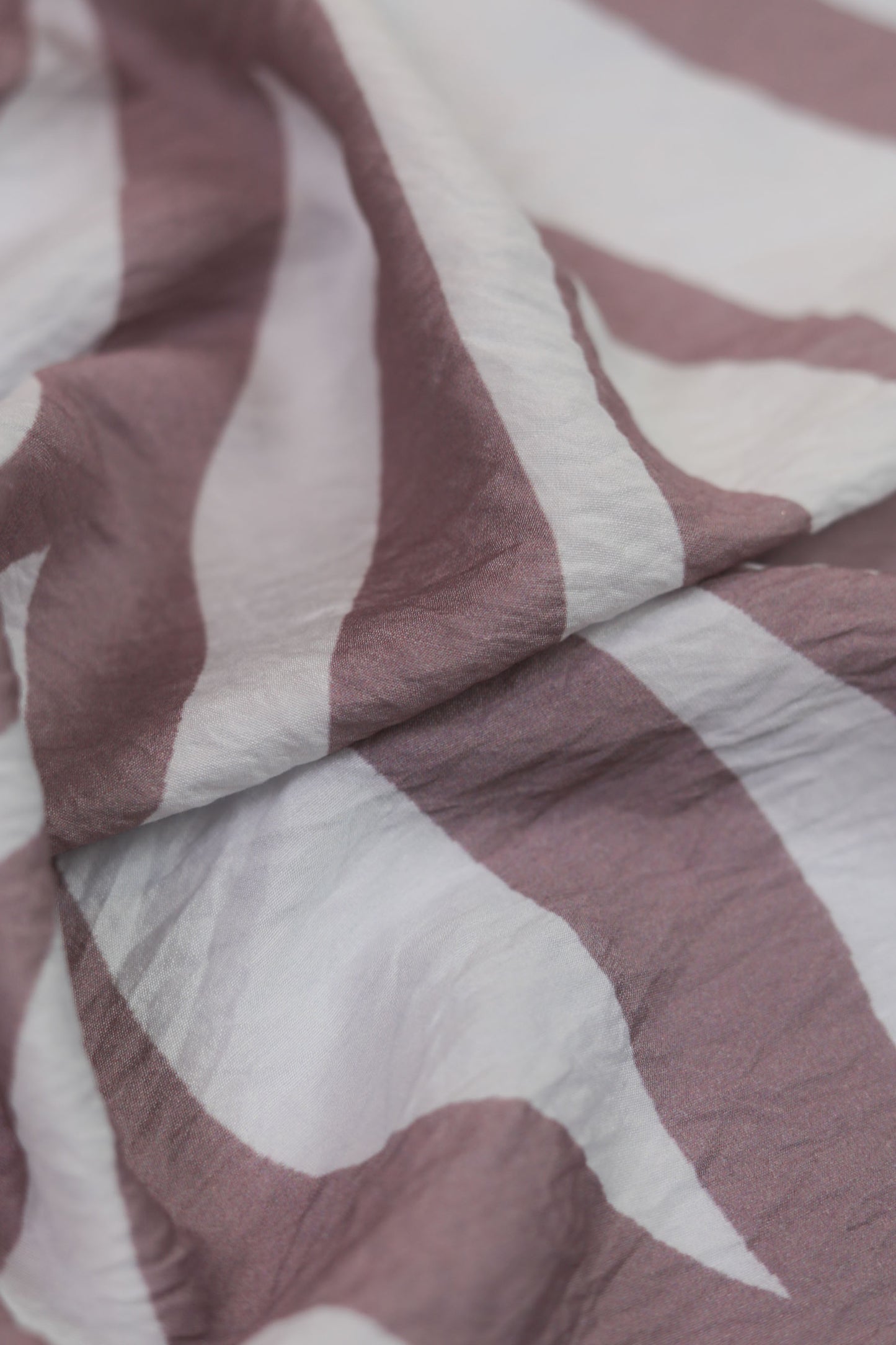 Amethyst Flow Zebra Viscose Nylon Fabric