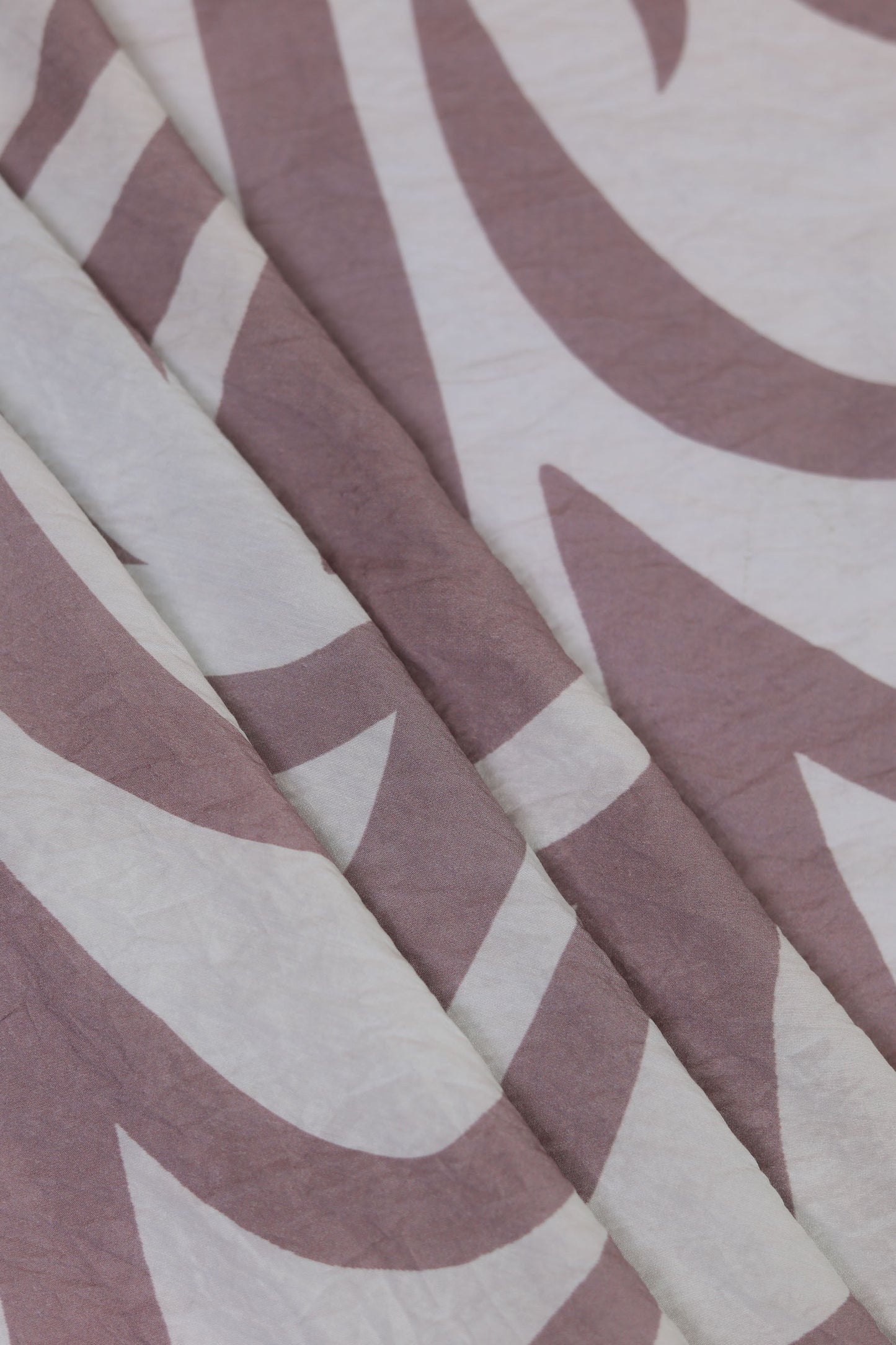 Amethyst Flow Zebra Viscose Nylon Fabric