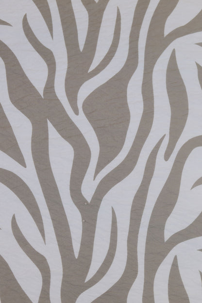 Amethyst Flow Zebra Viscose Nylon Fabric