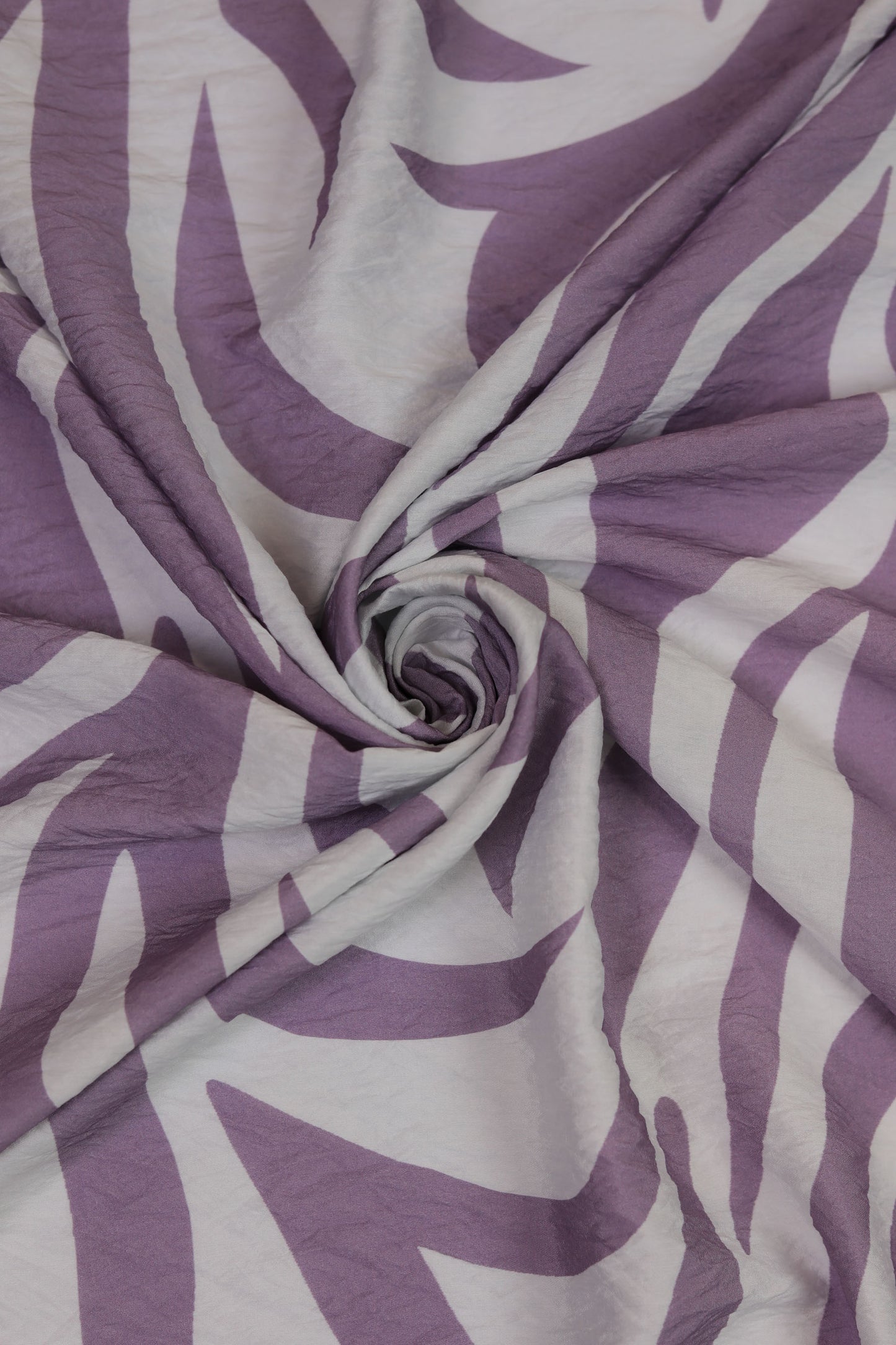 Amethyst Flow Zebra Viscose Nylon Fabric
