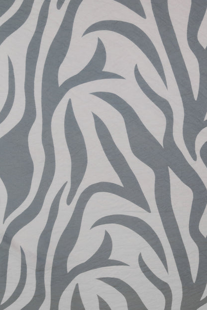 Amethyst Flow Zebra Viscose Nylon Fabric