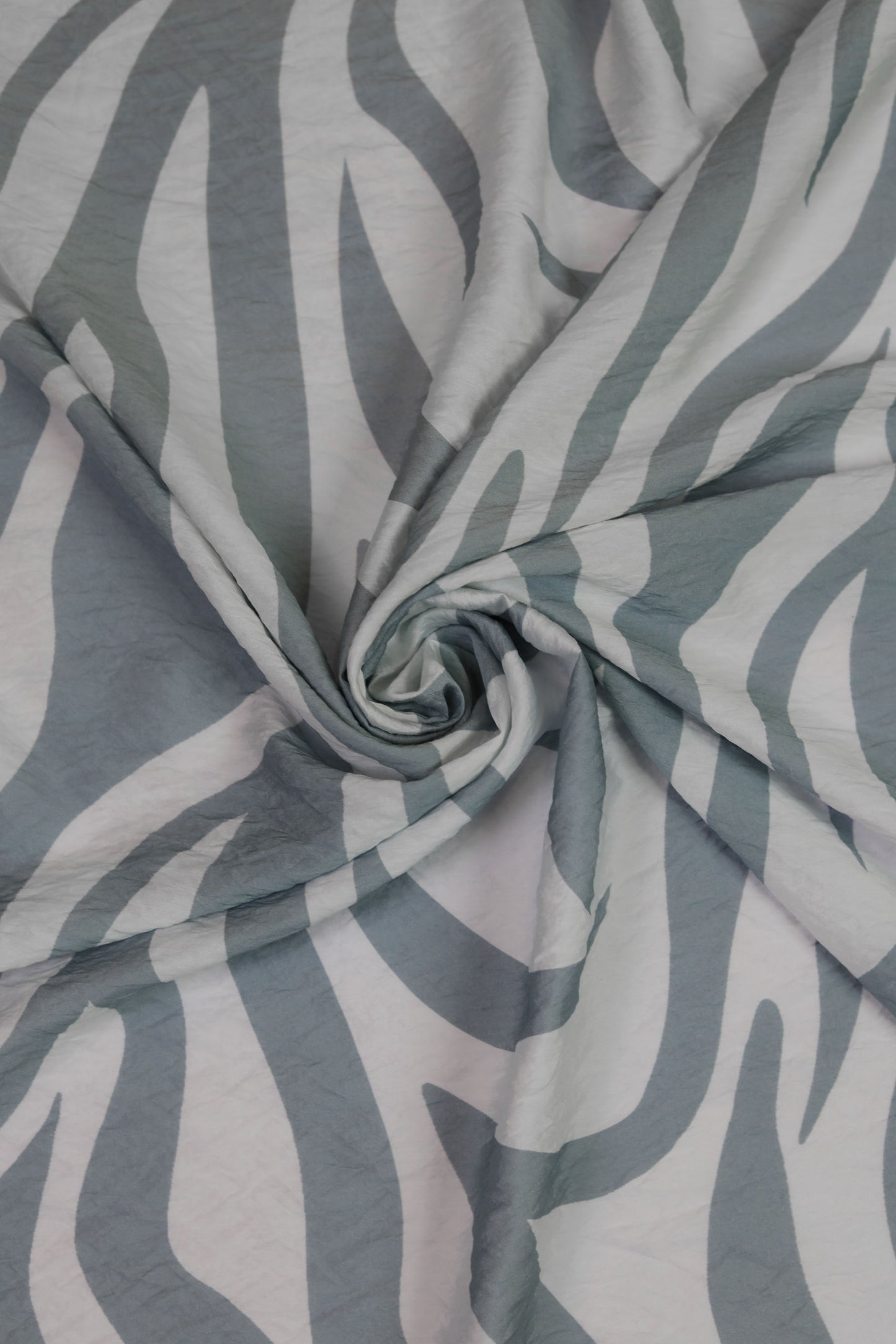 Amethyst Flow Zebra Viscose Nylon Fabric