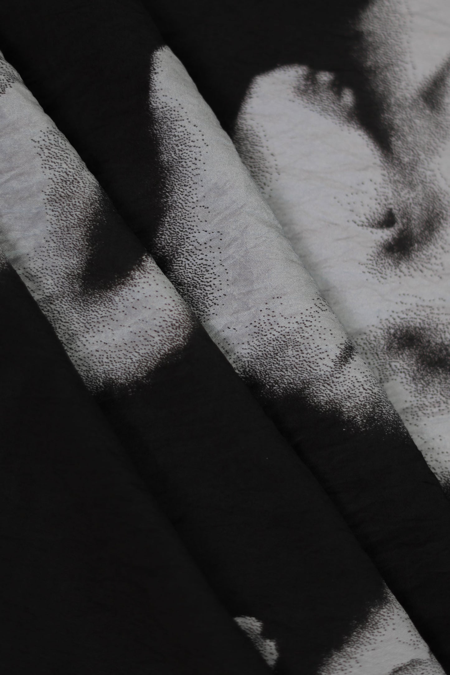 Smoky Mirage Gradient Viscose Nylon Fabric