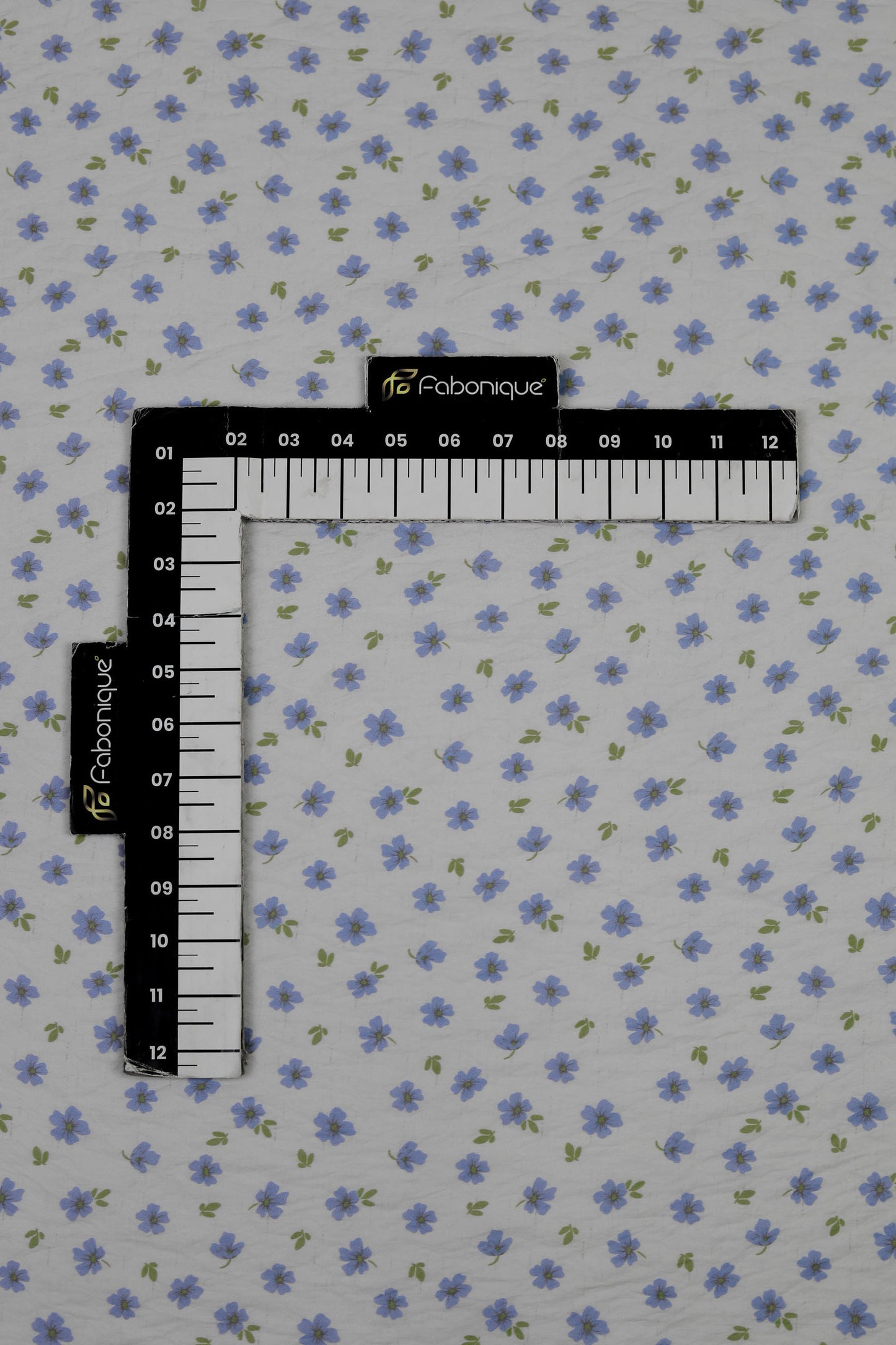 Pastel Meadow Viscose Nylon Printed Fabric