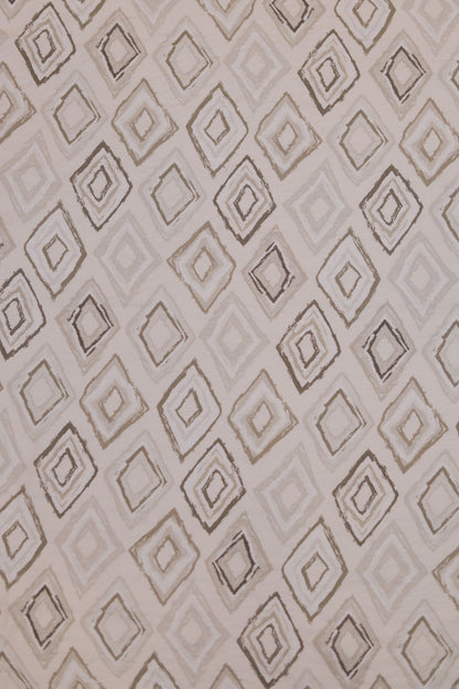 Mystic Layers Diamond Print Viscose Fabric