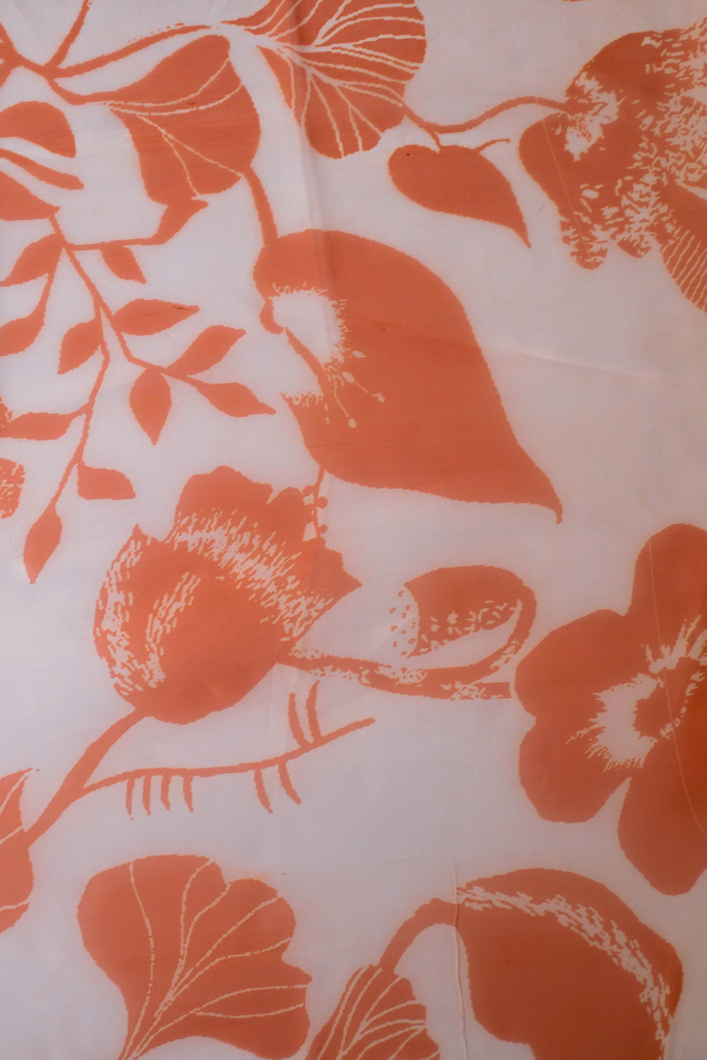 Rust Reverie Organza Fabric