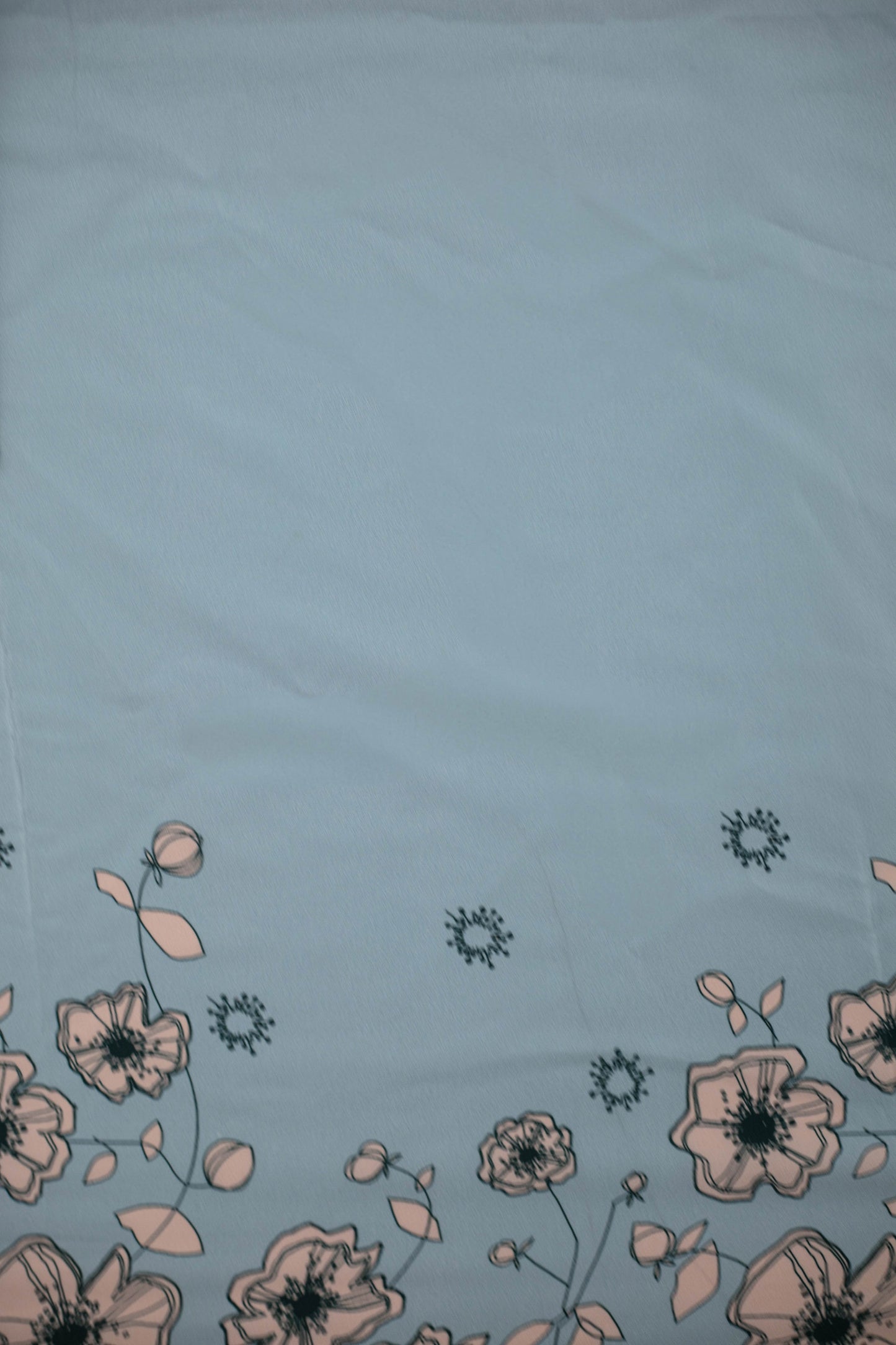 Pastel Poise French Crepe Fabric