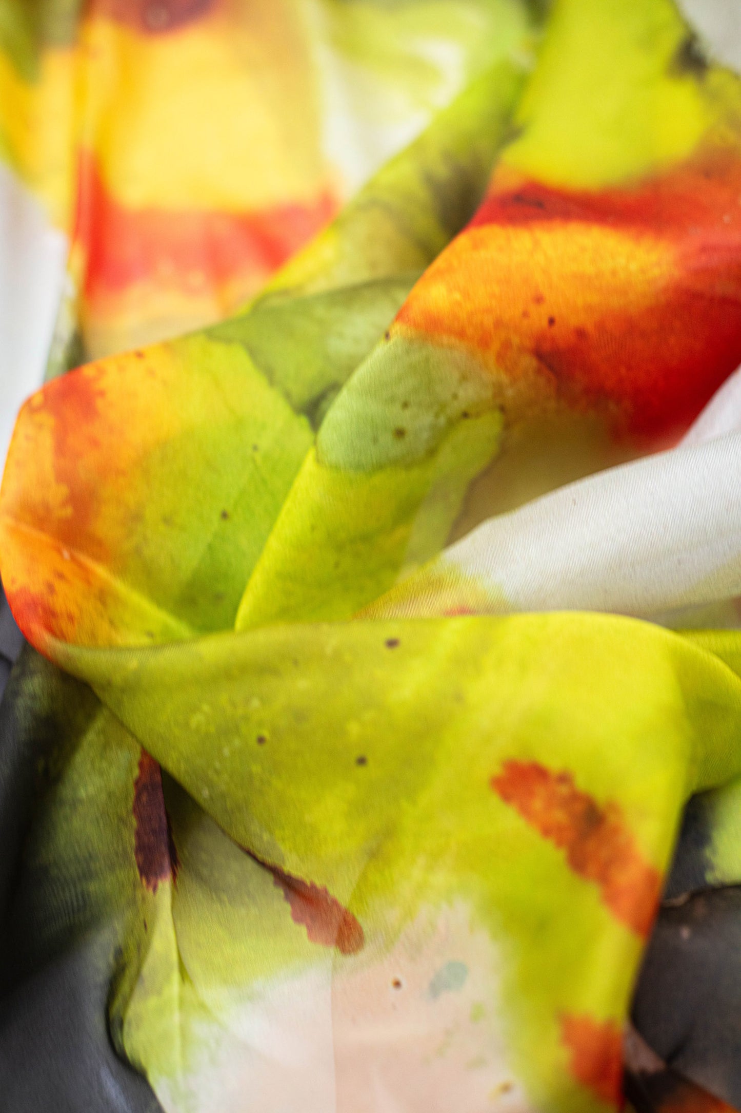 Inkspill Aura Tabby Printed Fabric