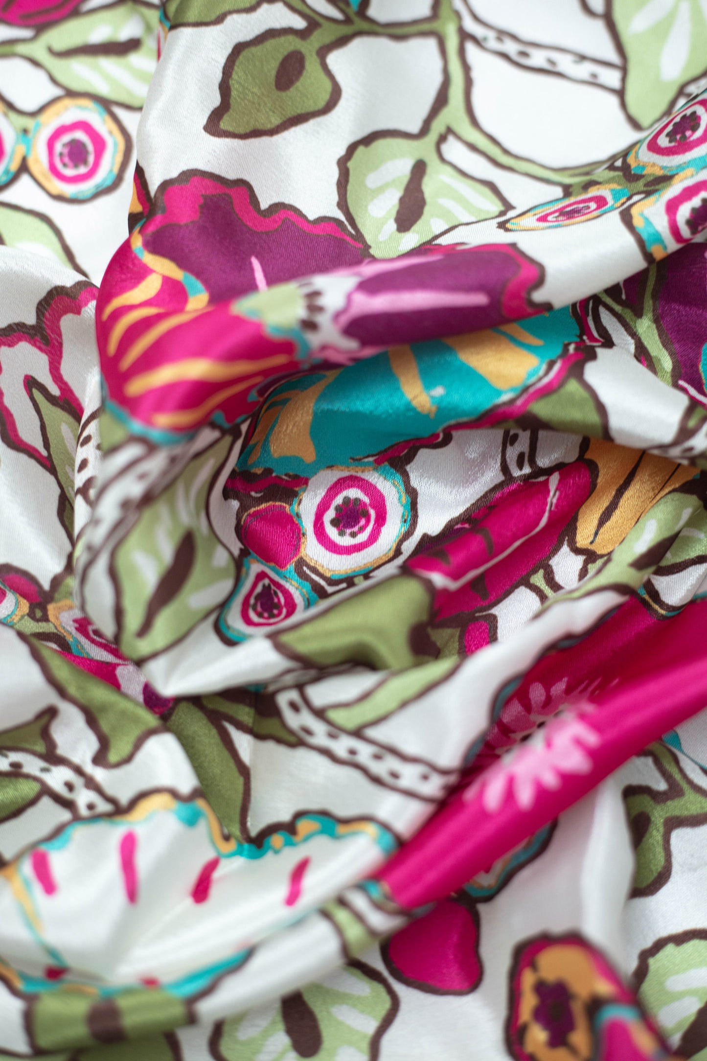 Floral Frenzy Chinnon Fabric