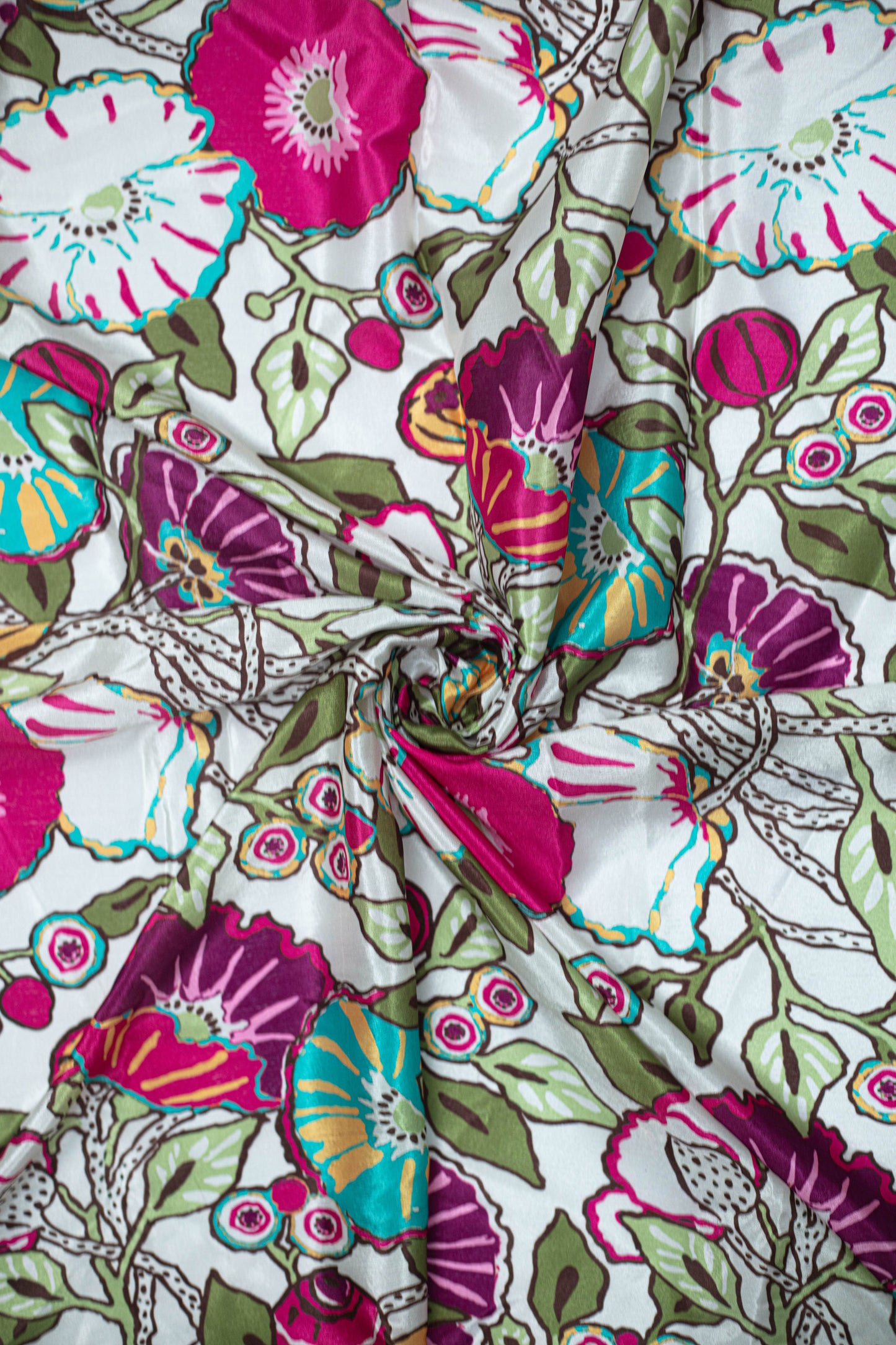 Floral Frenzy Chinnon Fabric