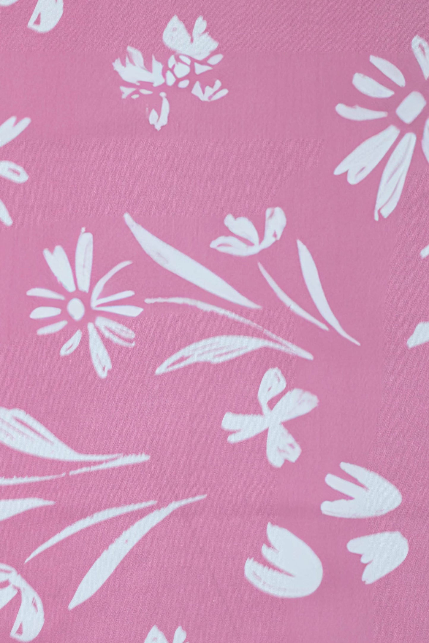 Blush Bloom Muslin Printed Fabric