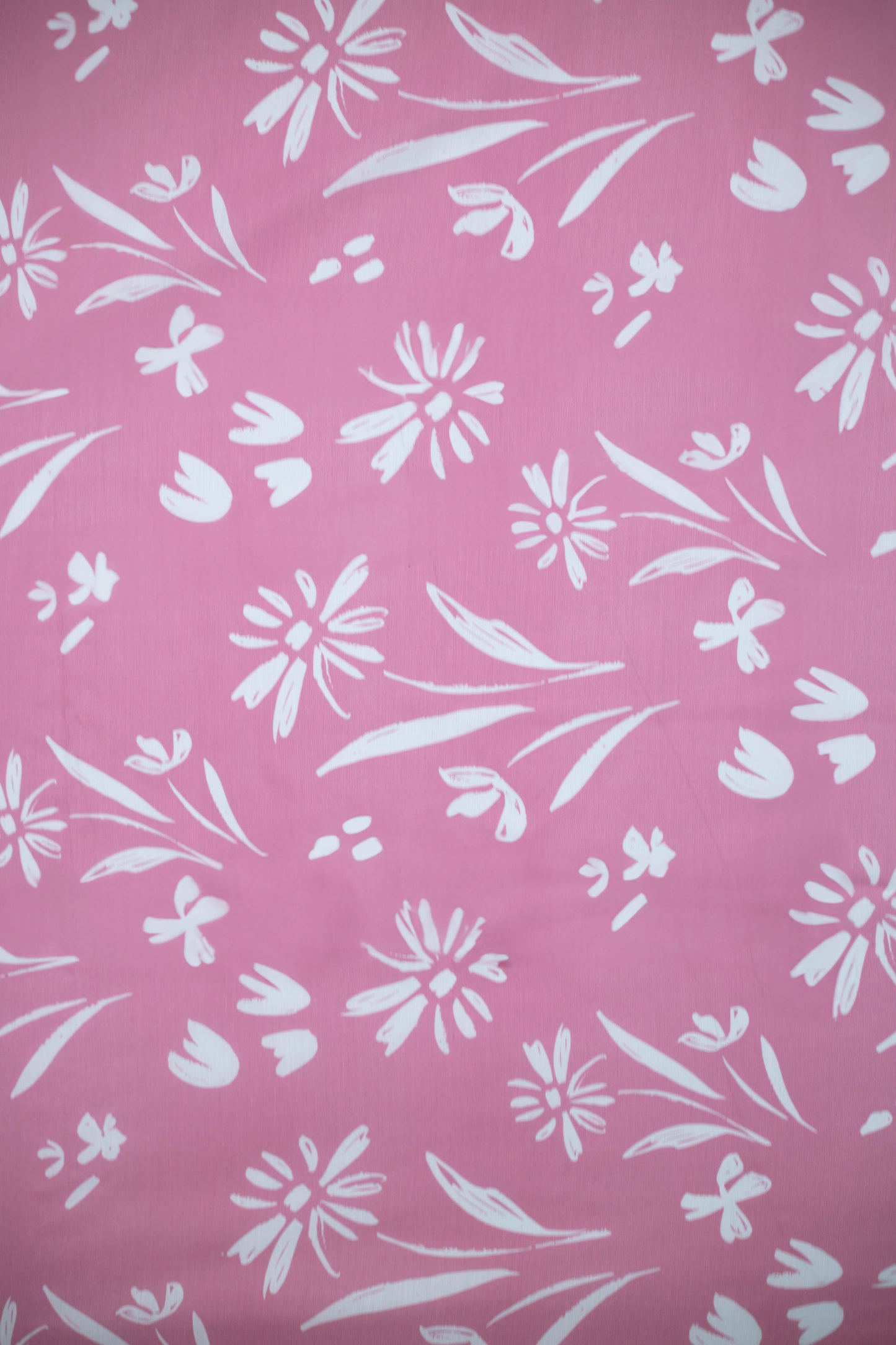 Blush Bloom Muslin Printed Fabric