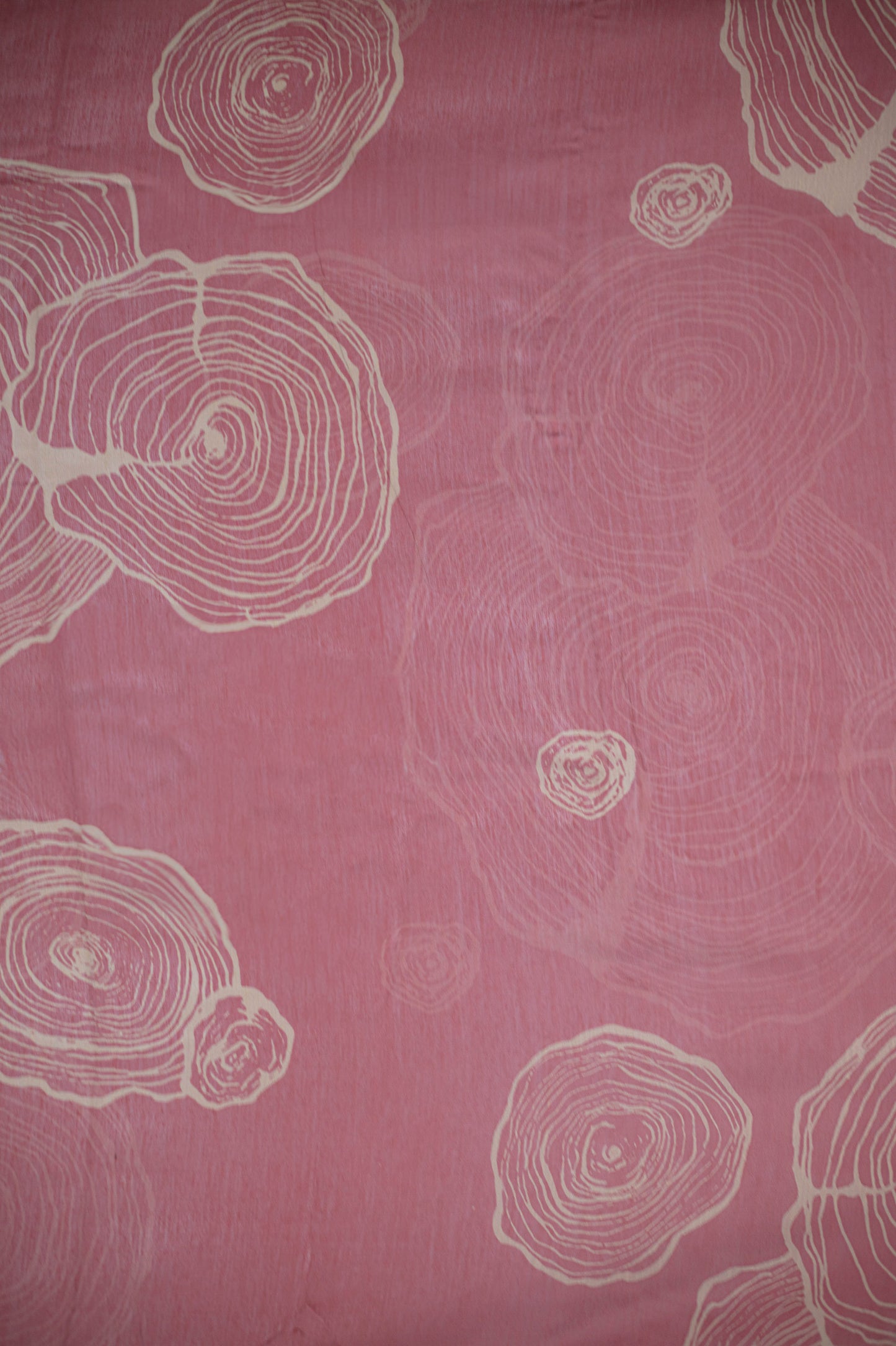 Rustic Spiral Chanderi Fabric