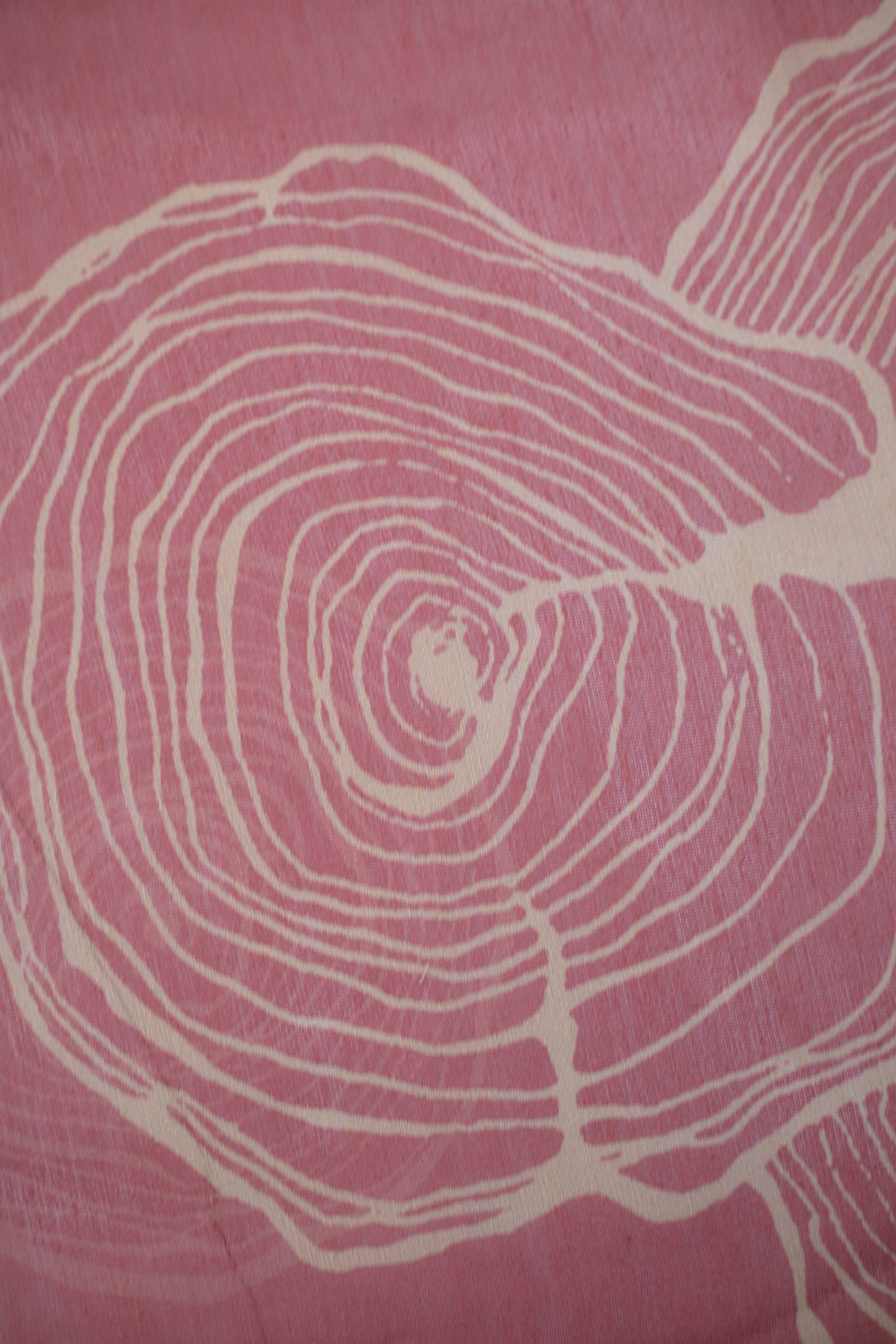 Rustic Spiral Chanderi Fabric